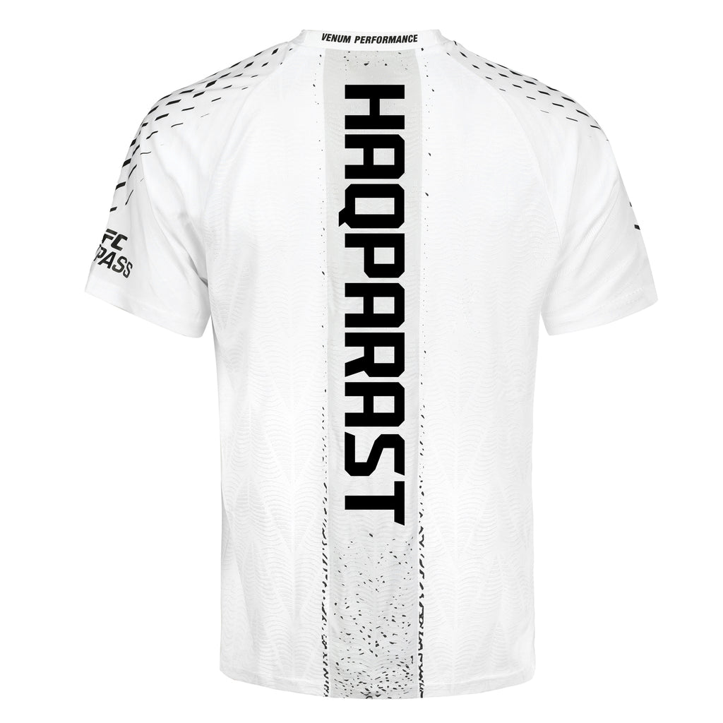 Nasrat Haqparast Signed 1-of-1 Fight Worn Jersey UFC Fight Night: Hernandez vs Rodrigues