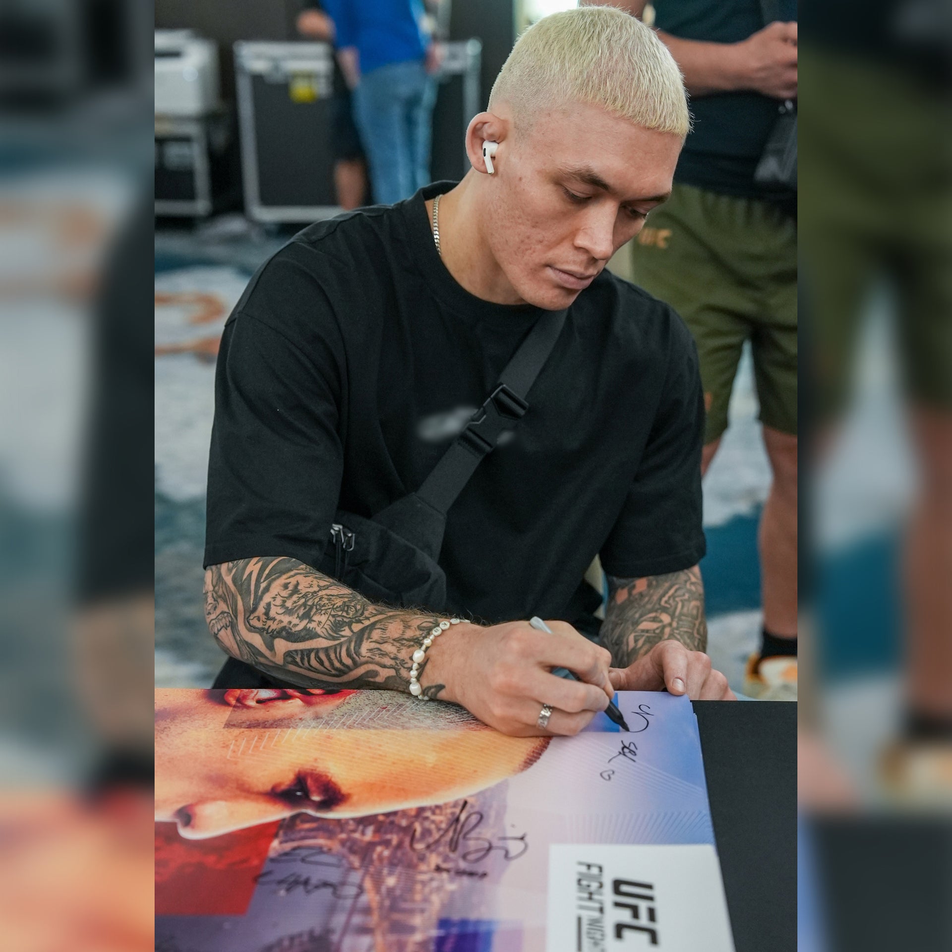 UFC Fight Night: Medić vs Rodriguez Autographed Event Poster