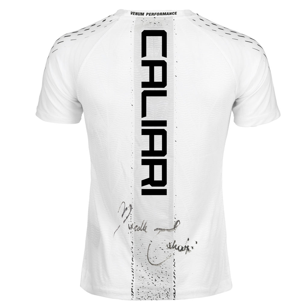 Nicolle Caliari Signed 1-of-1 Fight Worn Jersey UFC Fight Night: Allen vs Costa