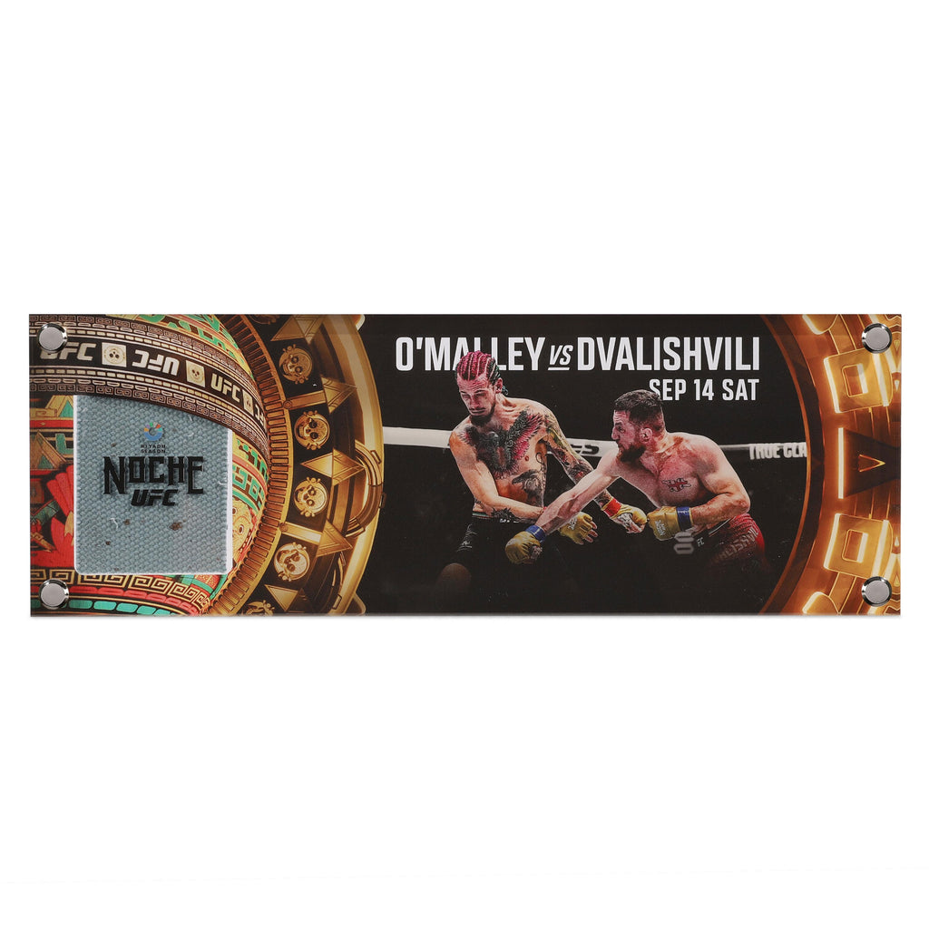 Noche UFC: O’Malley vs Dvalishvili Limited Edition Canvas in Acrylic