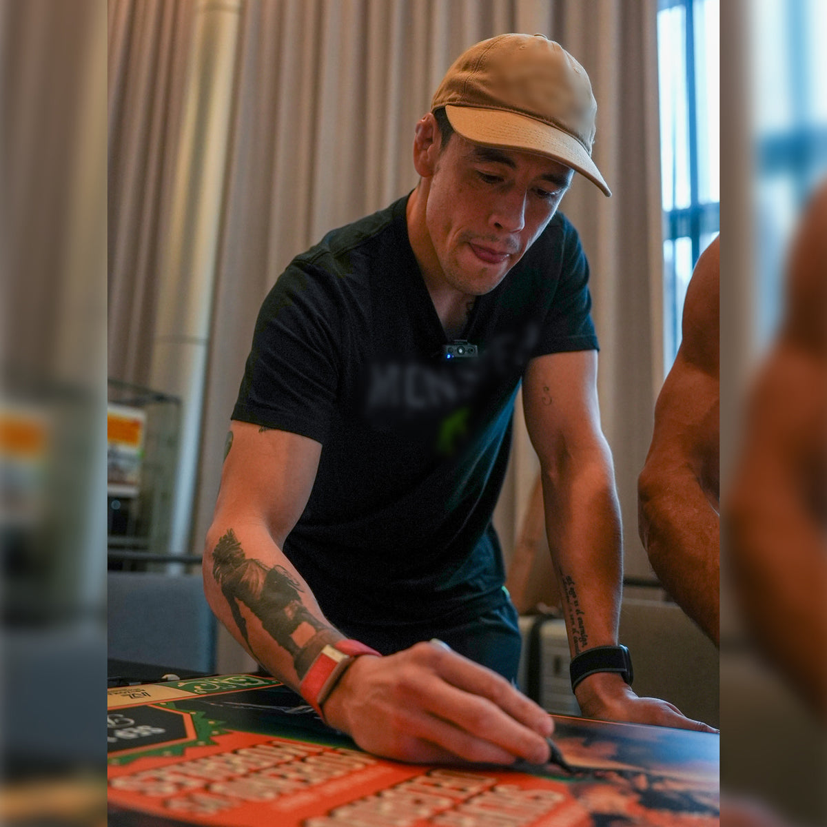 Noche UFC: Silva vs Delgado Autographed Event Poster