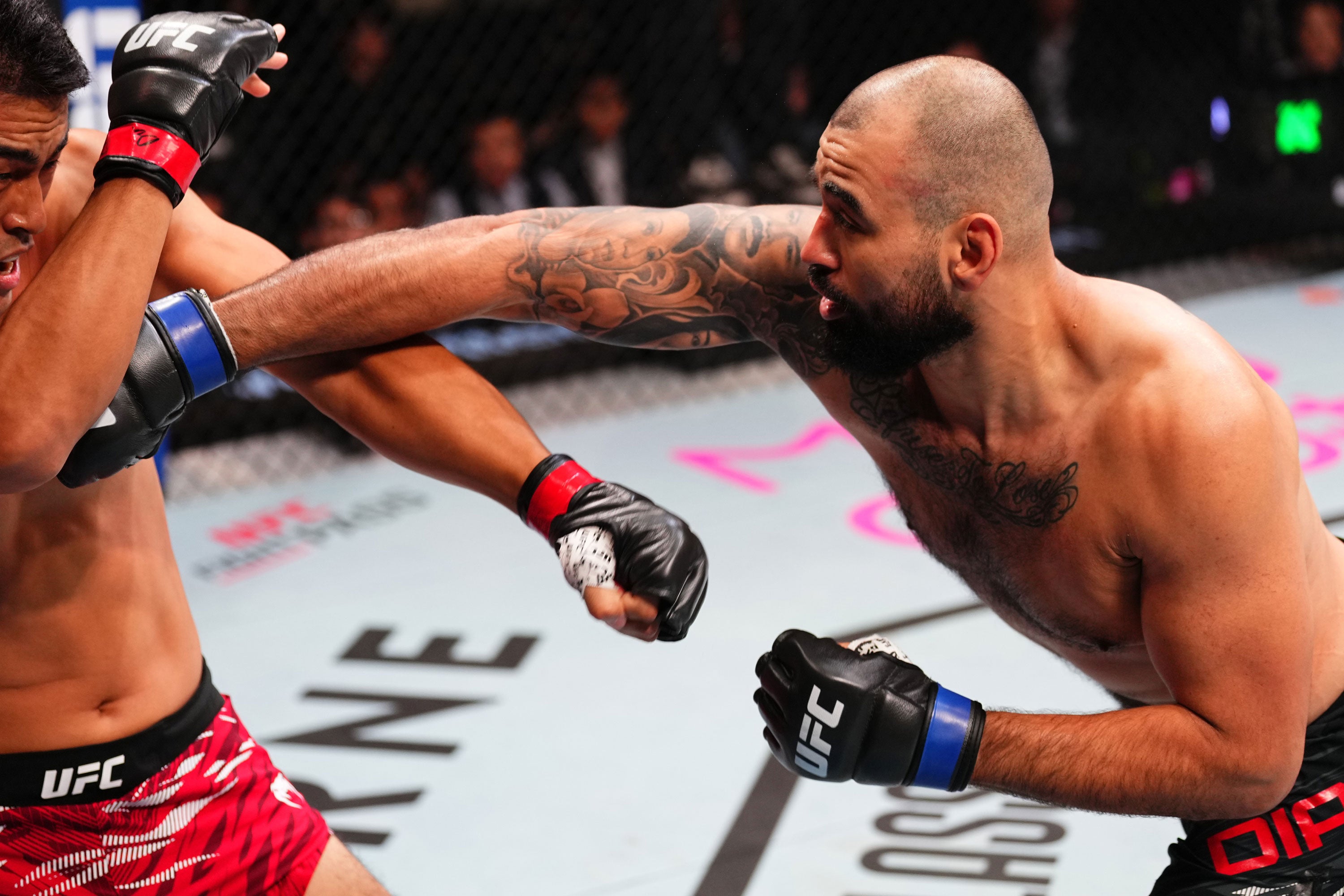 Ozzy Diaz Signed 1-of-1 Fight Issued Jersey UFC Fight Night: Yan