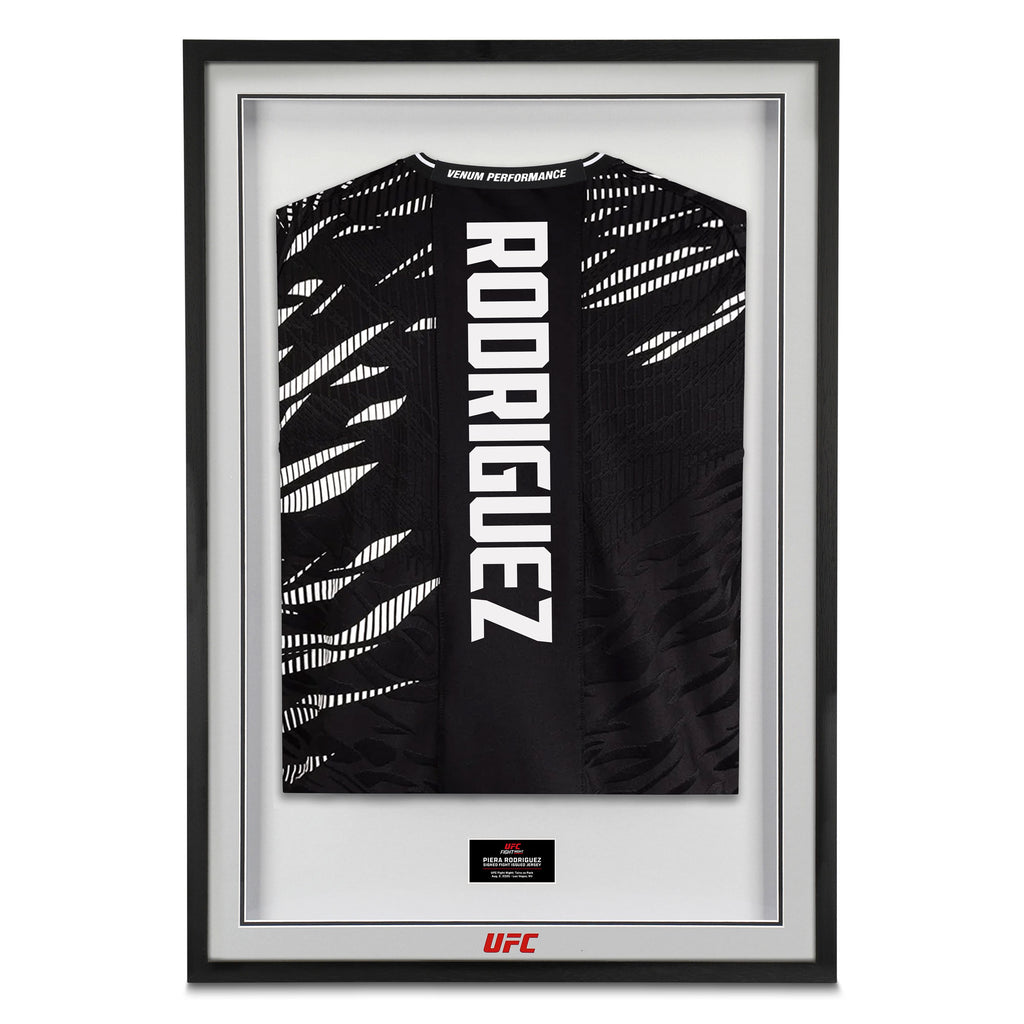 Piera Rodriguez Signed 1-of-1 Fight Worn Jersey UFC Fight Night: Taira vs Park