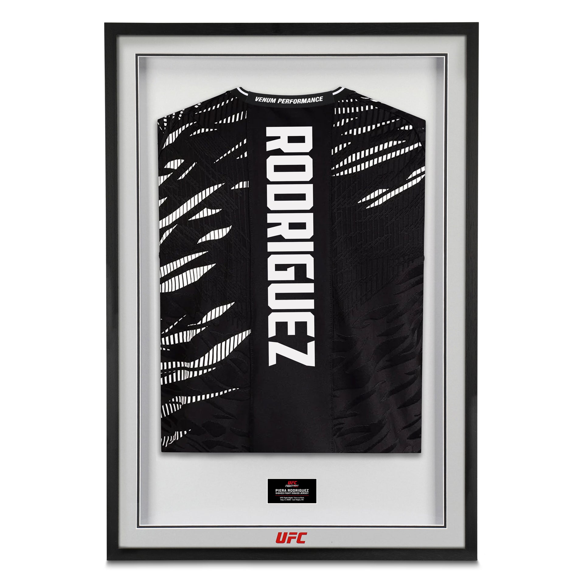 Piera Rodriguez Signed 1-of-1 Fight Worn Jersey UFC Fight Night: Taira vs Park