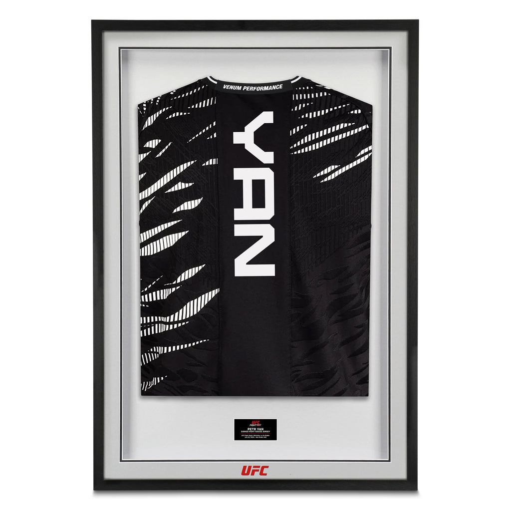 Petr Yan Signed 1-of-1 Fight Worn Jersey UFC Fight Night: Whittaker vs De Ridder