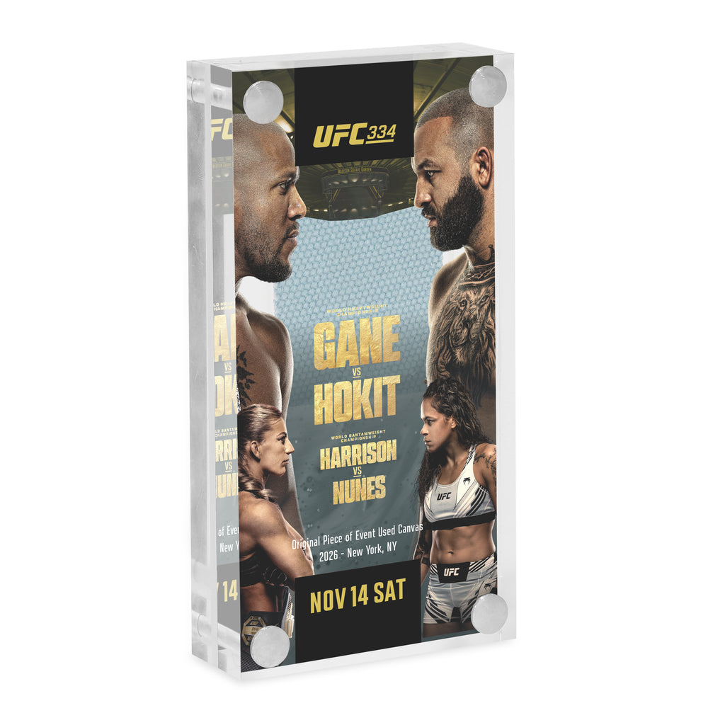 UFC 334: Gane vs Hokit Canvas in Acrylic