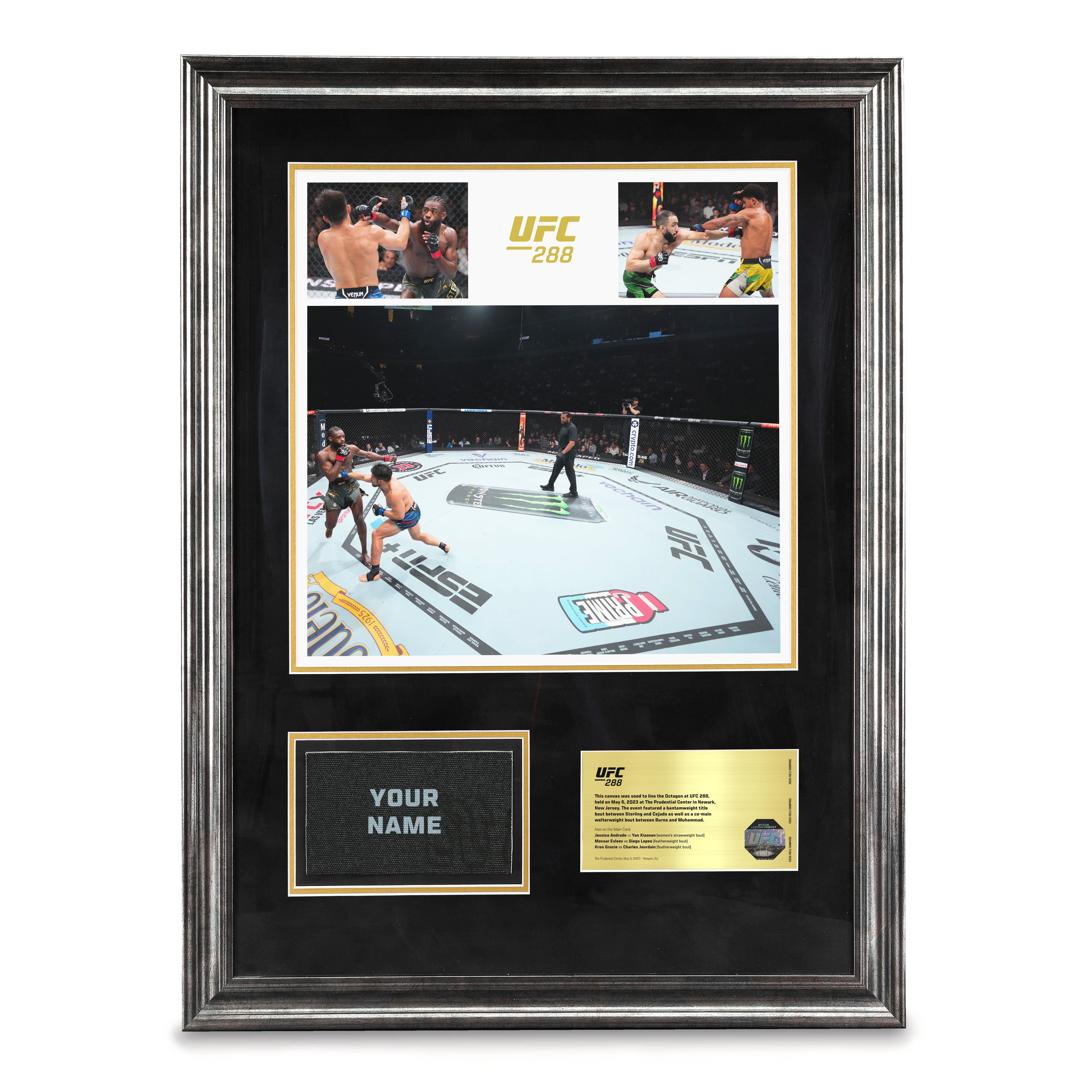 SOLD OUT: UFC 288: Sterling vs Cejudo - Name On Canvas