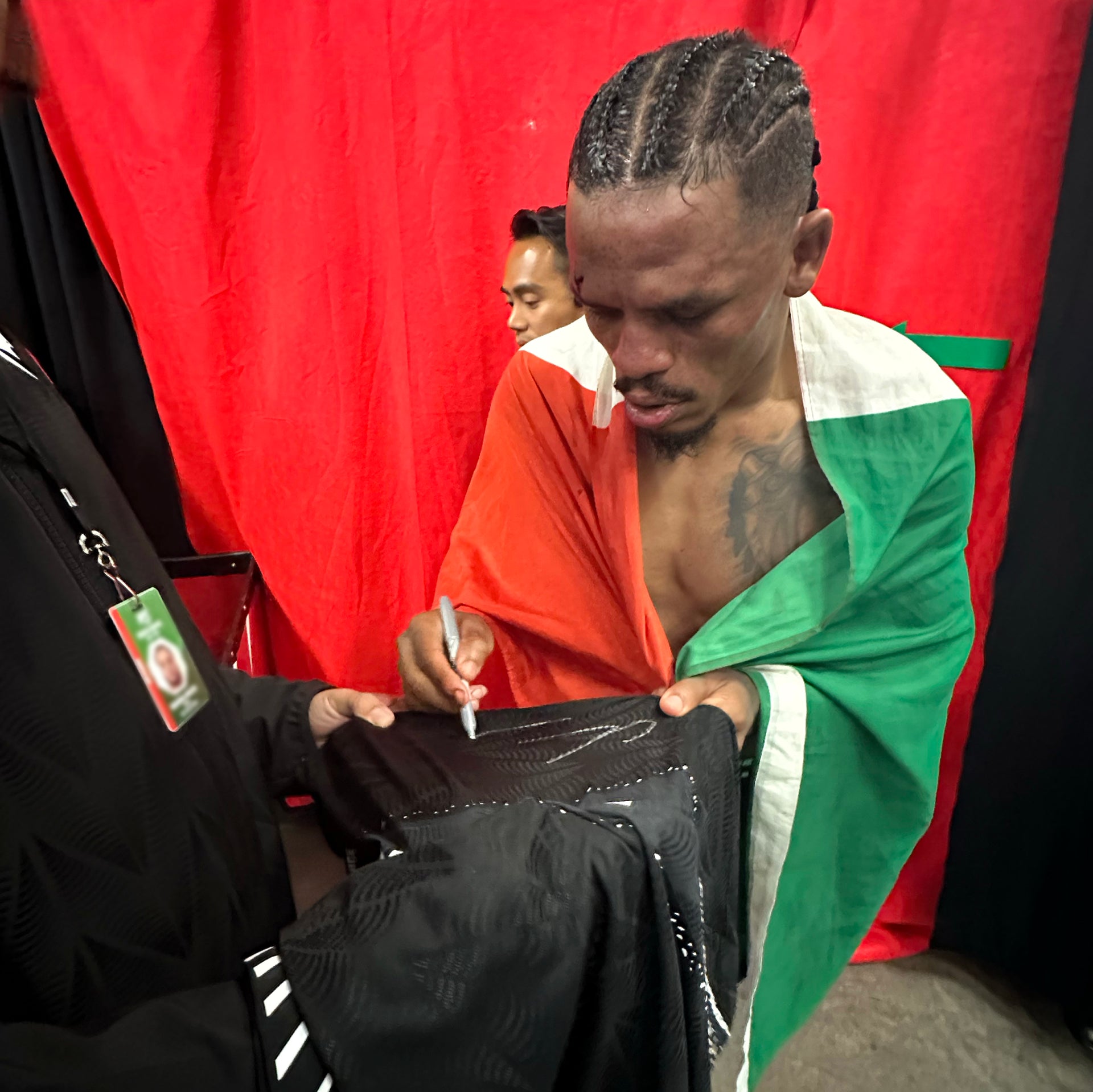 Chris Padilla Signed 1-of-1 Fight Worn Jersey UFC 327: Procházka vs Ulberg