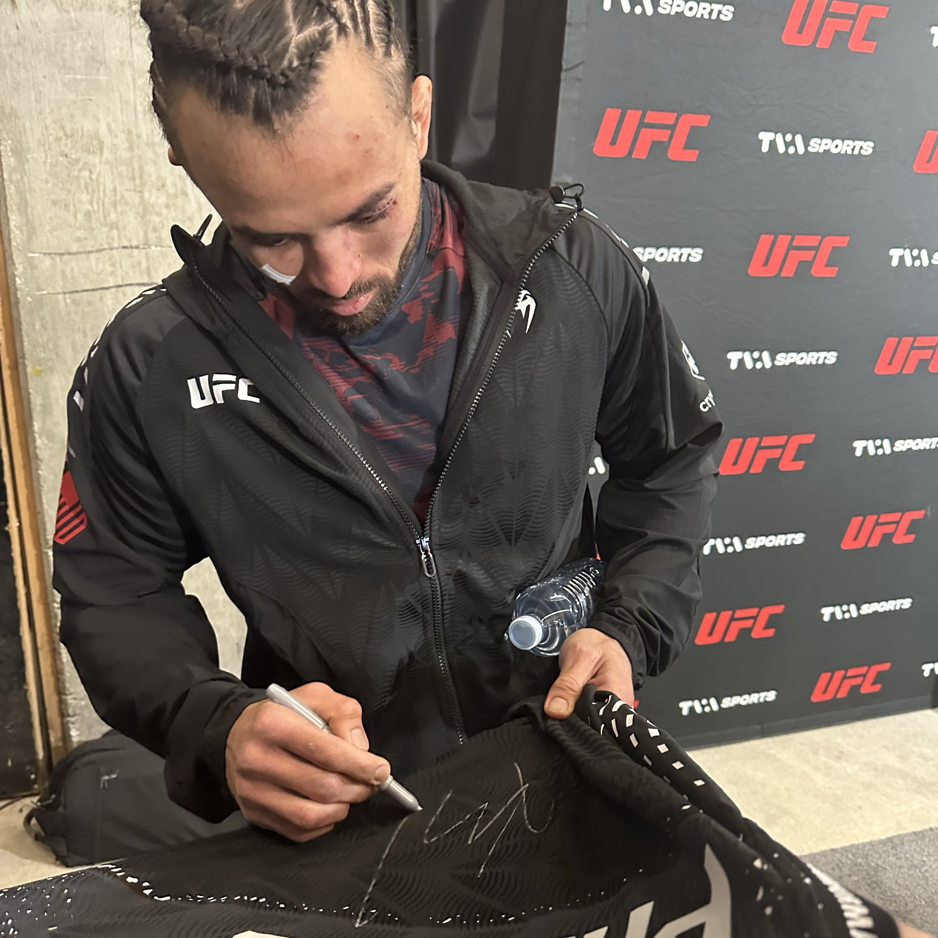 Kyler Philips Signed 1-of-1 Fight Worn Jersey UFC Fight Night: Burns vs Malott