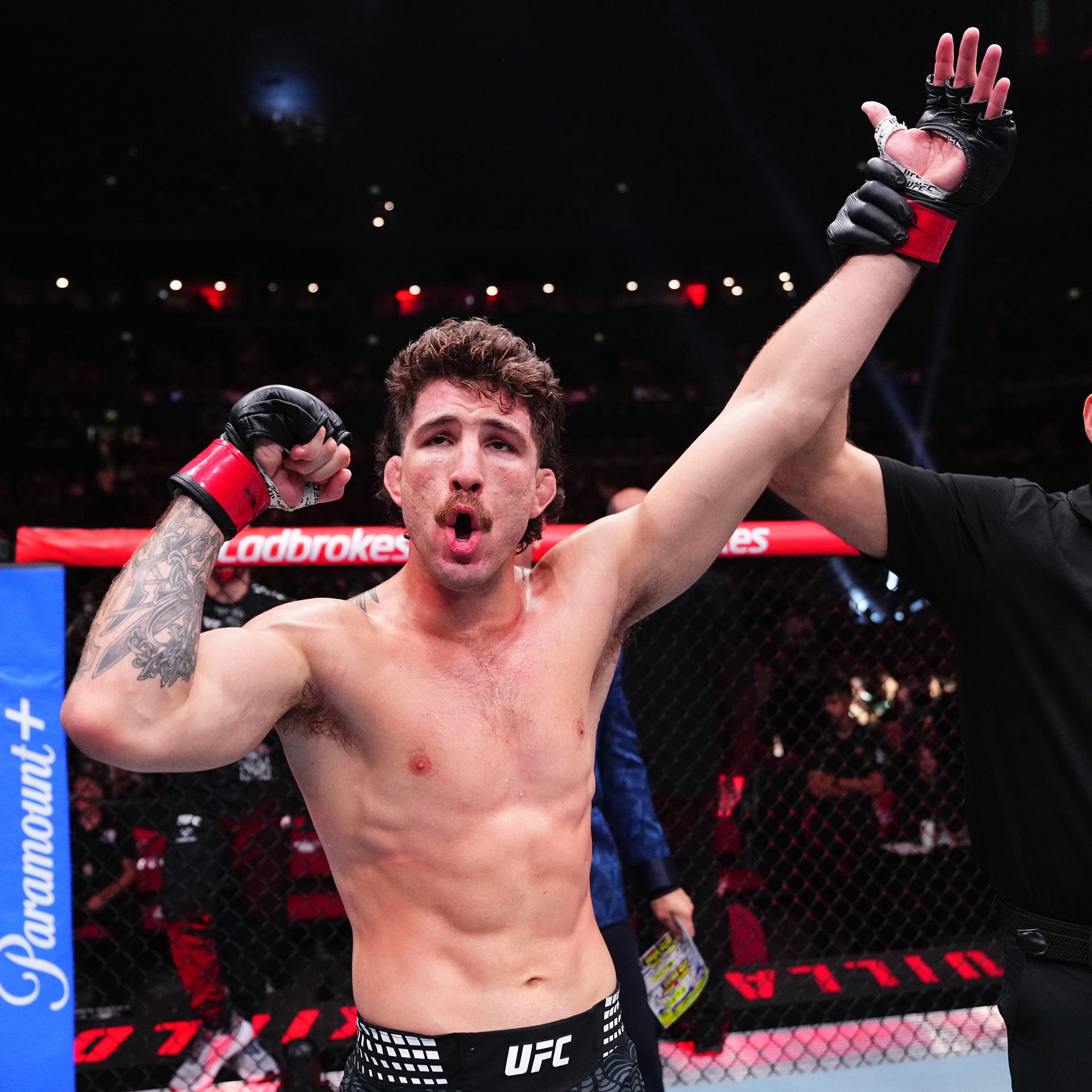 Quillan Salkilld Signed 1-of-1 Fight Worn Gloves UFC 325: Volkanovski vs Lopes 2