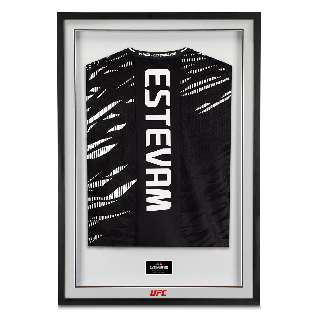 Rafael Estevam Signed 1-of-1 Fight Worn Jersey UFC Fight Night: Taira vs Park