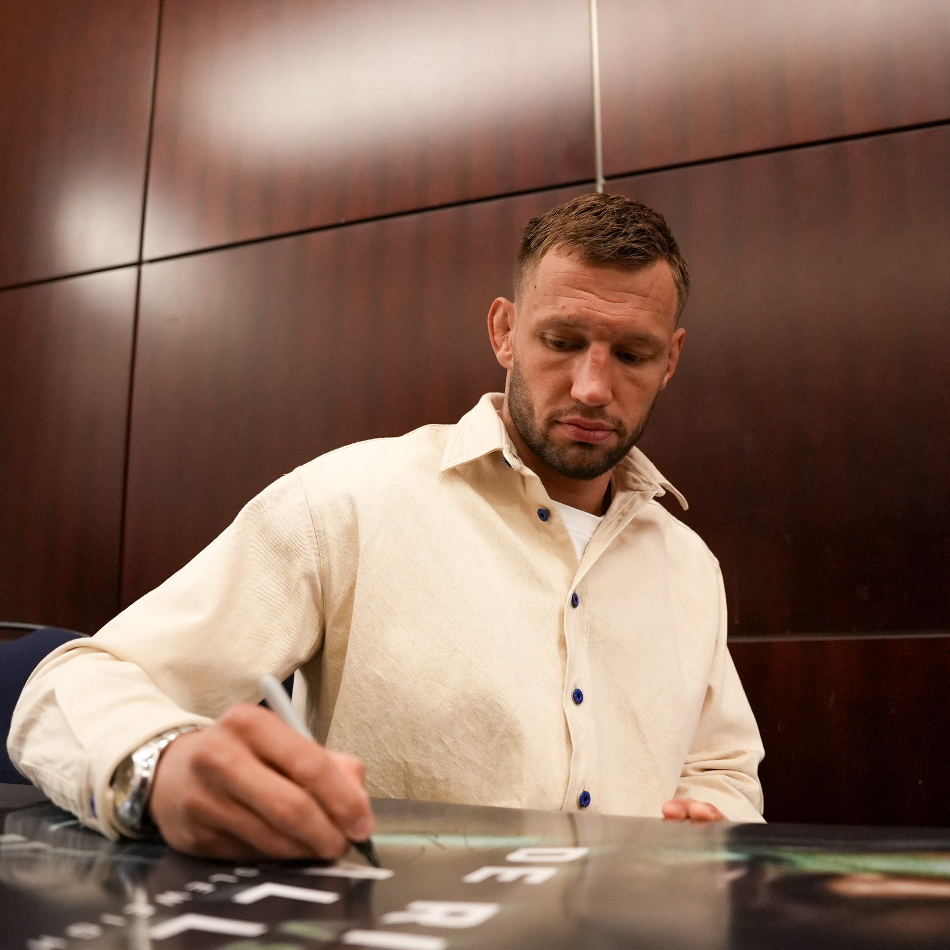 UFC Fight Night: De Ridder vs Allen Autographed Event Poster