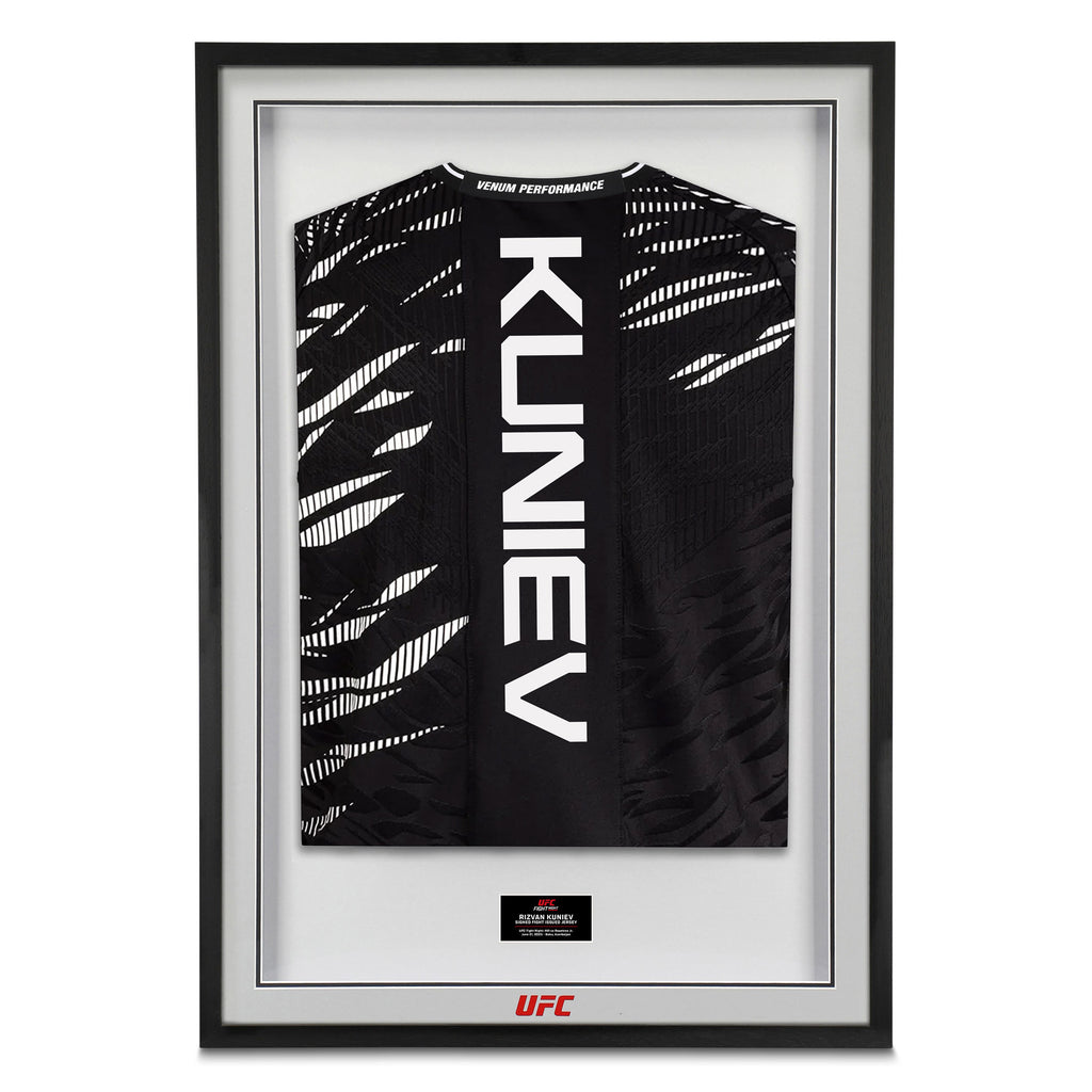 Rizvan Kuniev Signed 1-of-1 Fight Issued Jersey UFC Fight Night: Hill vs Rountree Jr