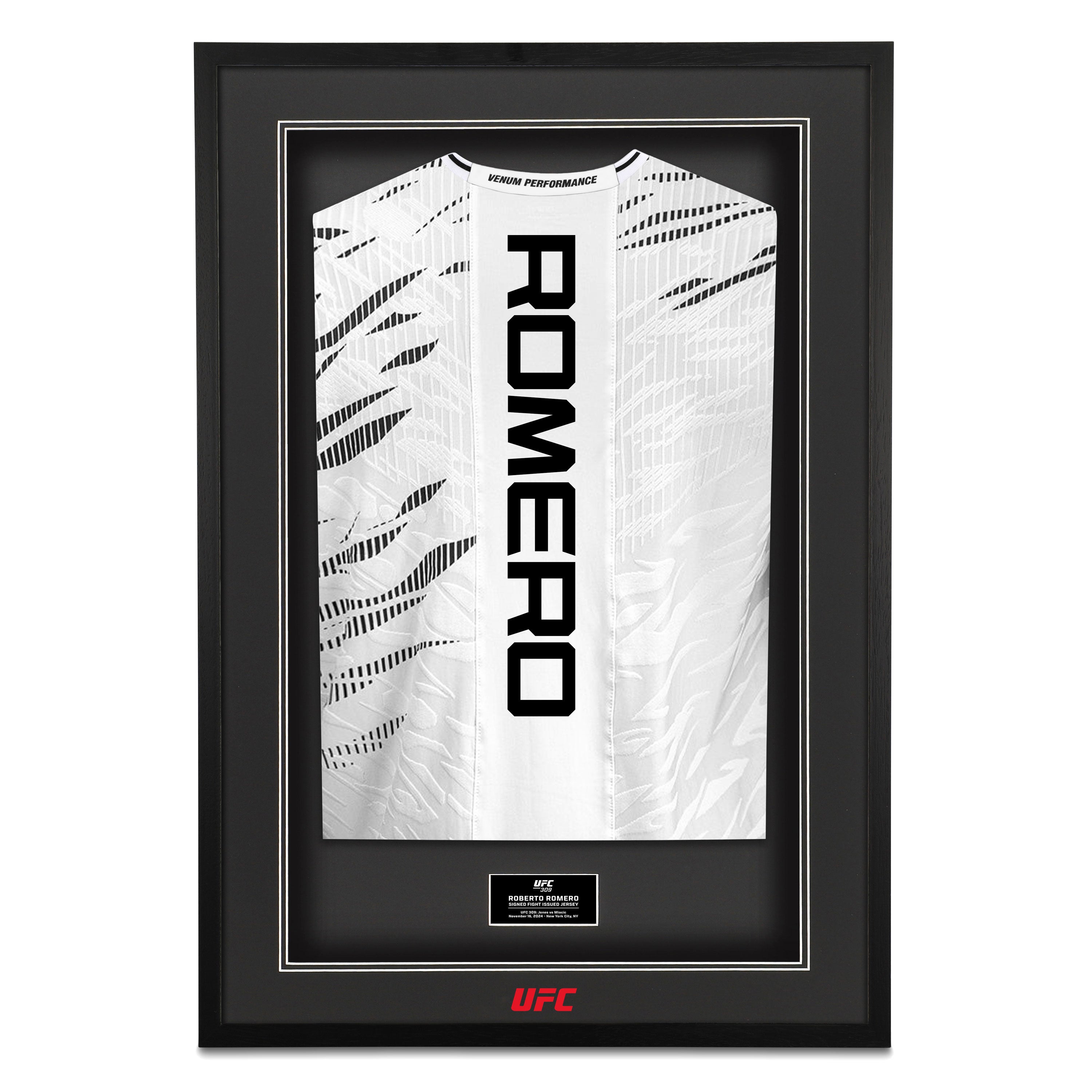 Roberto Romero Signed 1-of-1 Fight Issued Jersey UFC 309: Jones vs Miocic