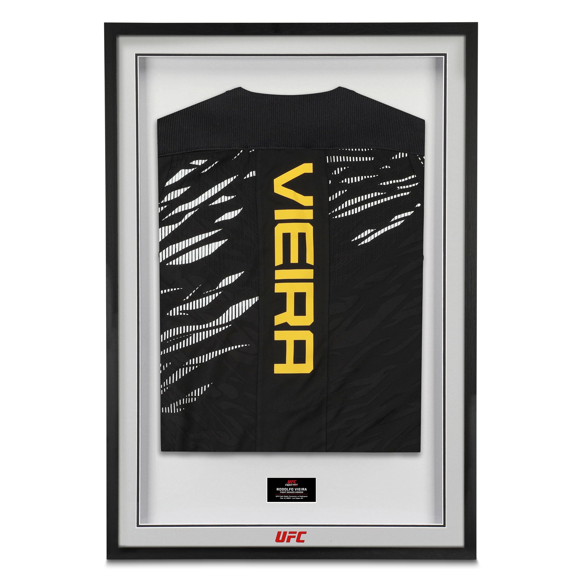 Rodolfo Viera 1-of-1 Fight Issued Hoodie UFC Fight Night: Cannonier vs Rodrigues