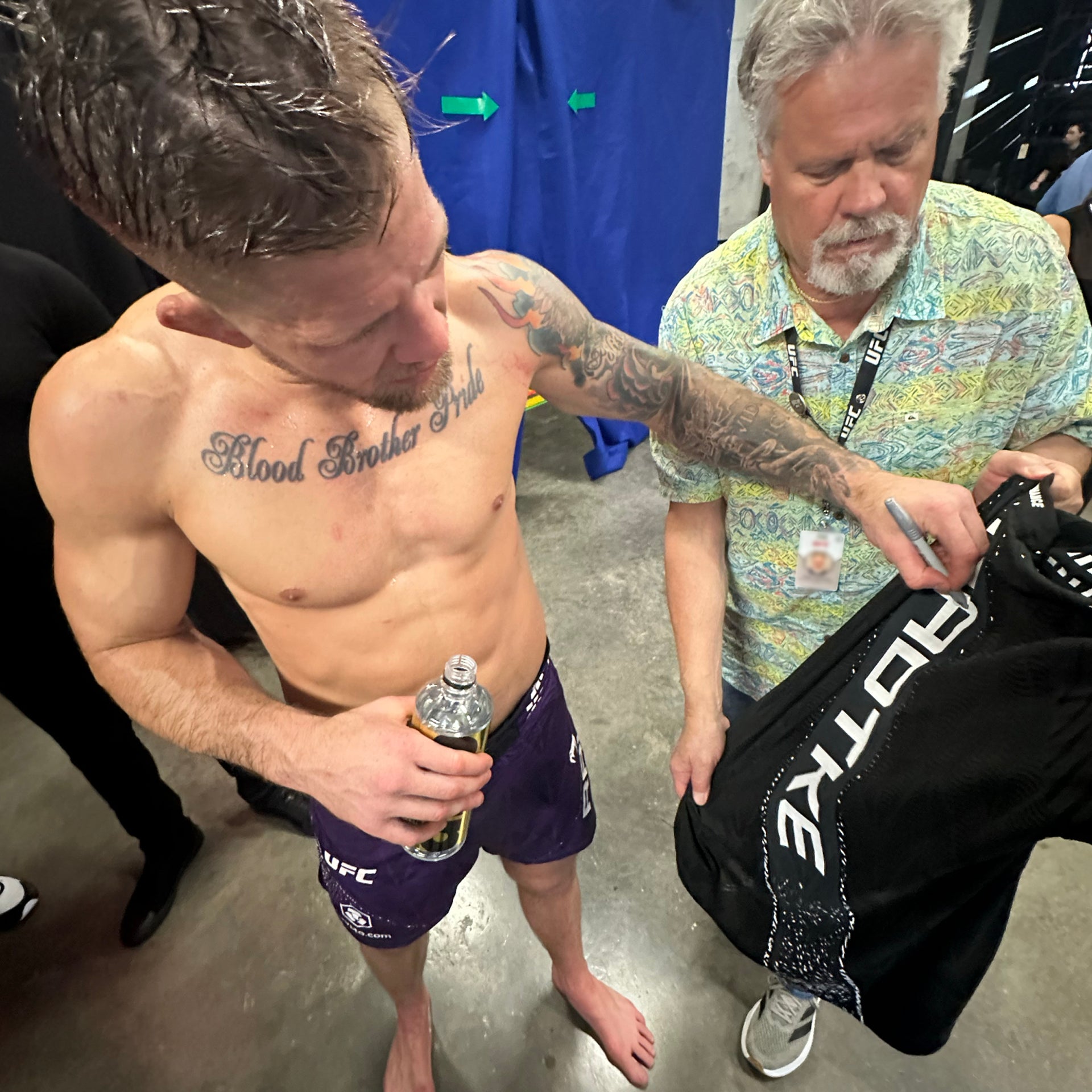 Charles Radtke Signed 1-of-1 Fight Worn Jersey UFC 327: Procházka vs Ulberg