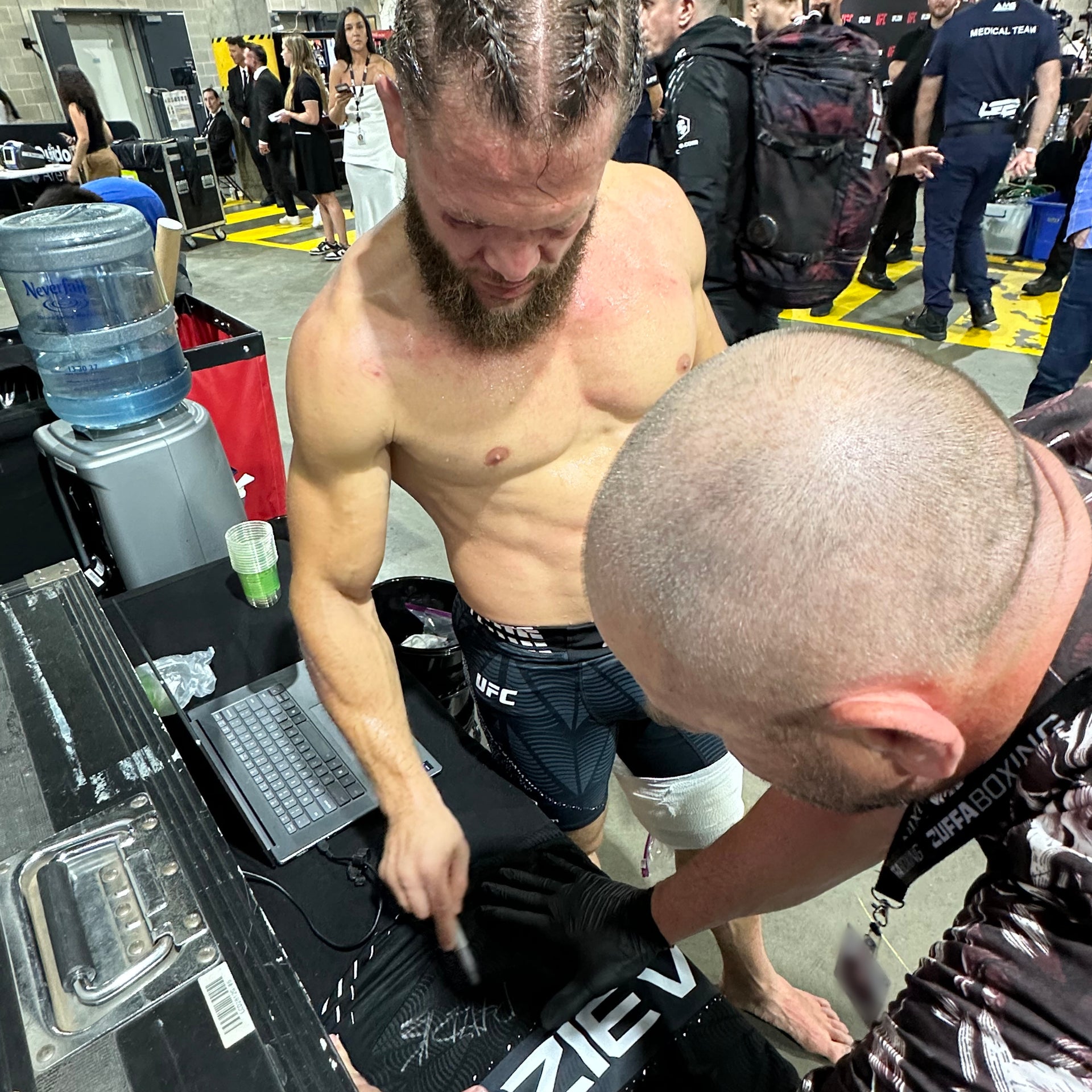 Rafael Fiziev Signed 1-of-1 Fight Worn Jersey UFC 325: Volkanovski vs Lopes 2