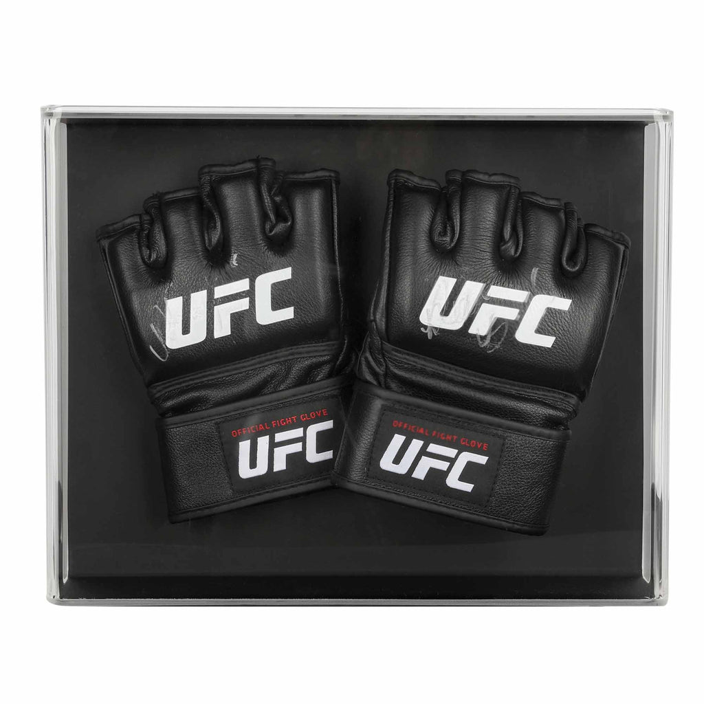 Raoni Barcelos Signed 1-of-1 Fight Worn Gloves UFC Fight Night: Sterling vs Zalal