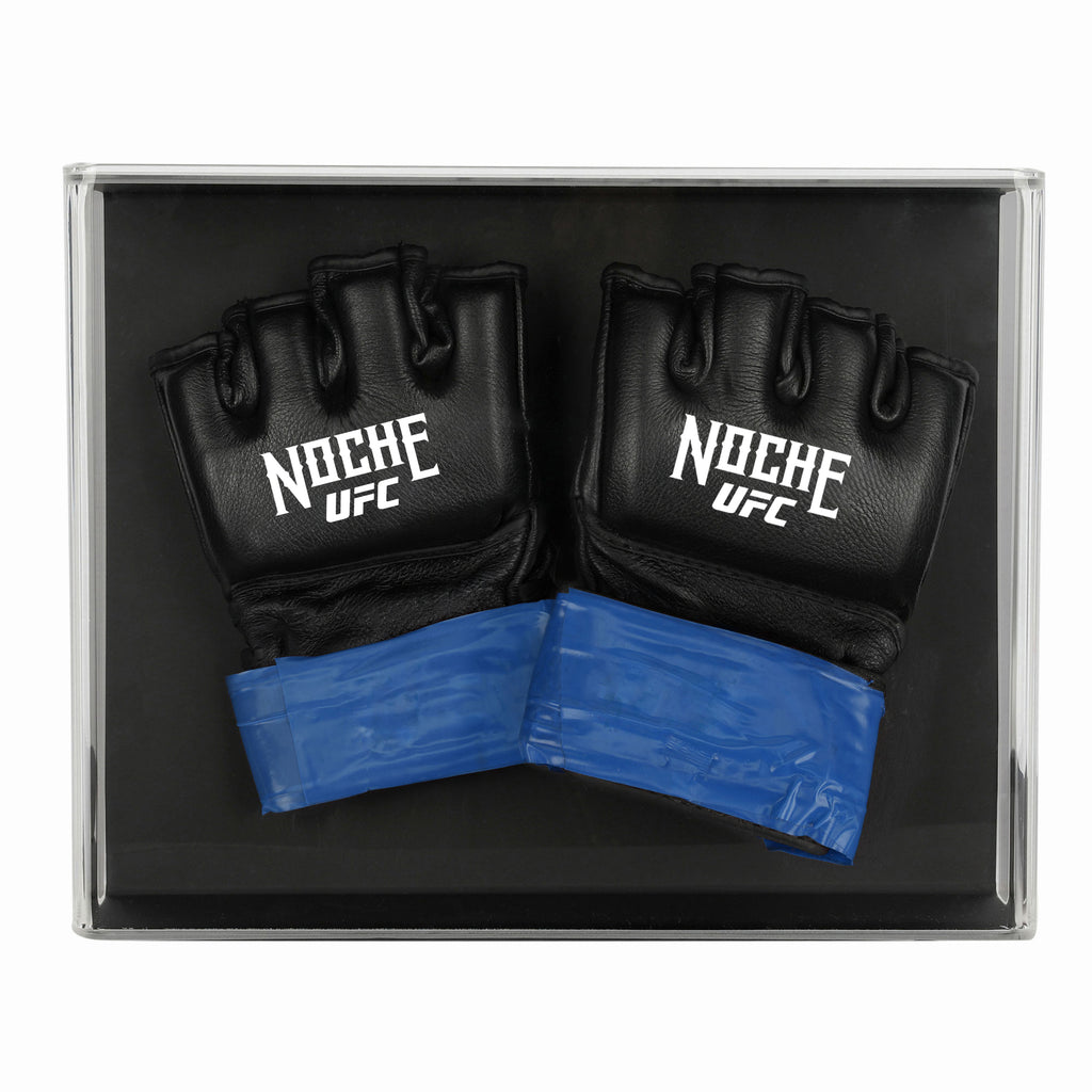 Regina Tarin Signed 1-of-1 Fight Worn Gloves Noche UFC: Silva vs Delgado