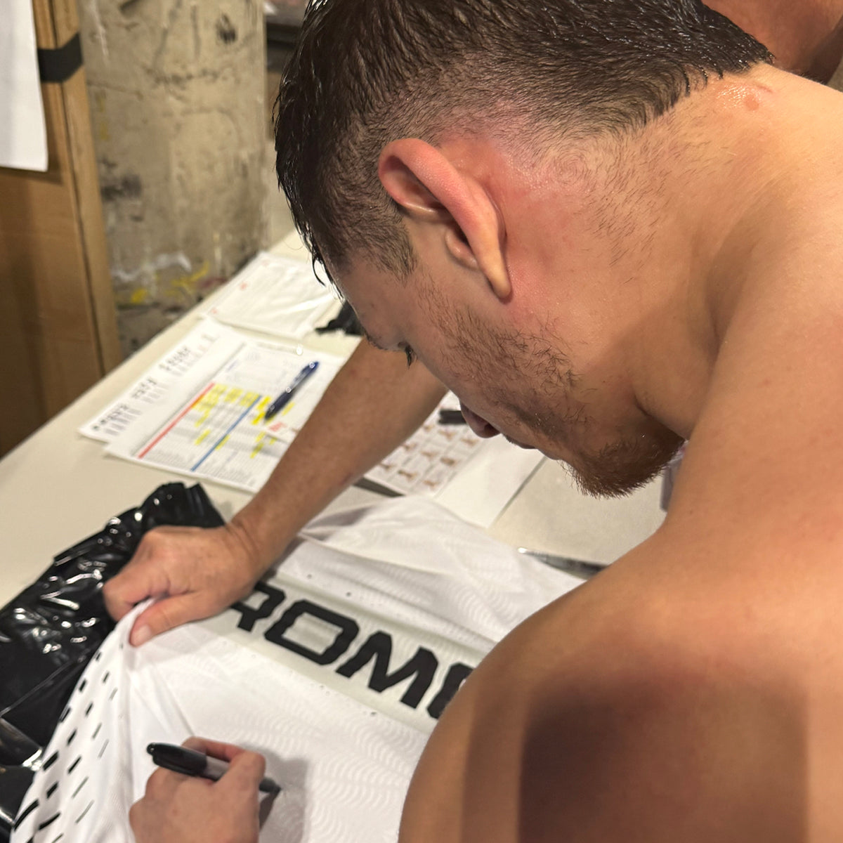 Anthony Romero Signed 1-of-1 Fight Worn Jersey UFC 332: Silva vs Wang