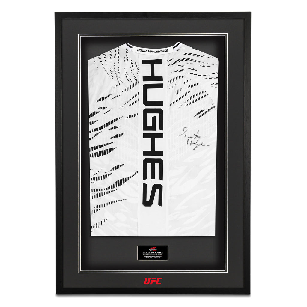 Sam Hughes Signed 1-of-1 Fight Issued Jersey UFC Fight Night: Vettori vs Dolidze