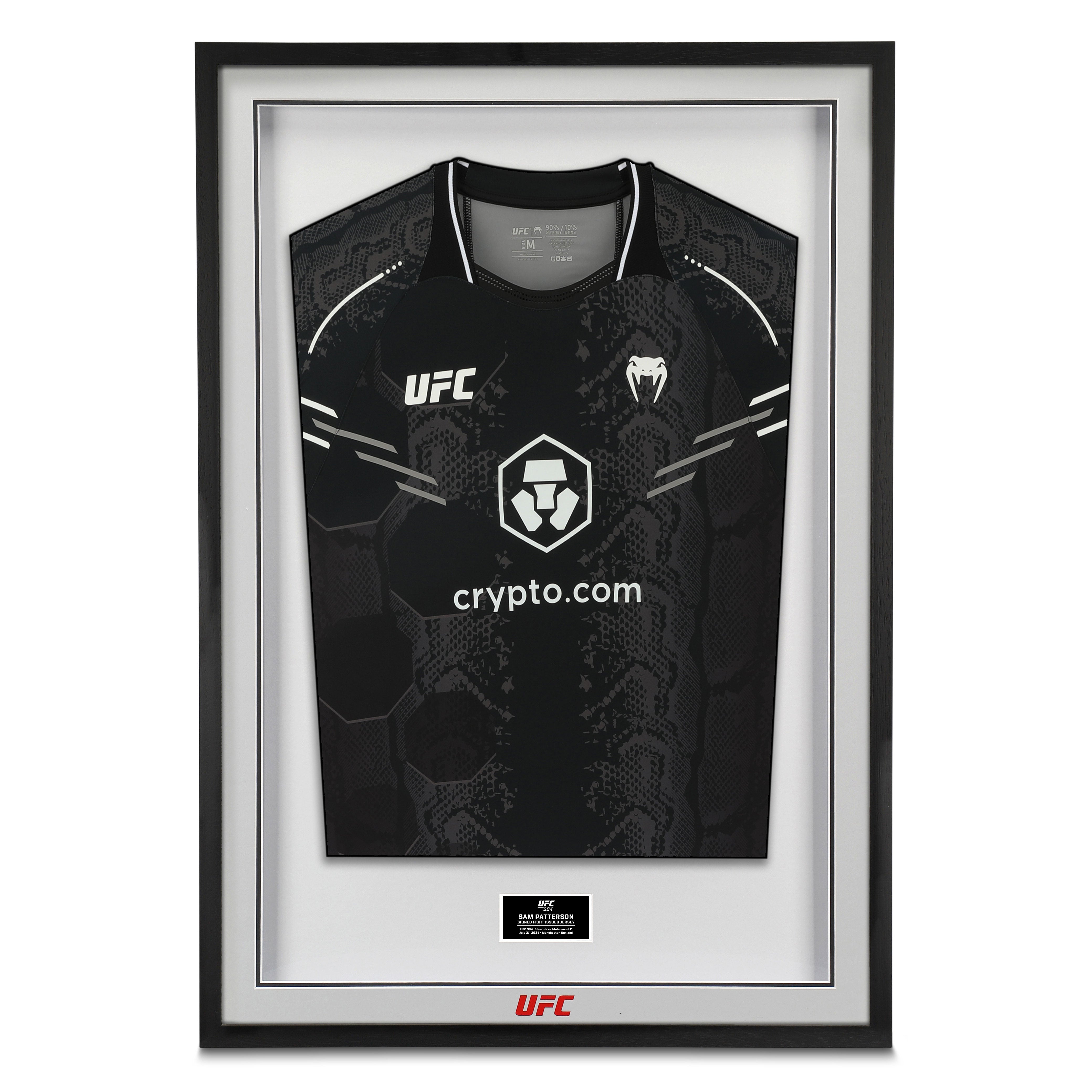 Sam Patterson 1-of-1 Signed Fight Issued Jersey - UFC 304: Edwards vs Muhammad