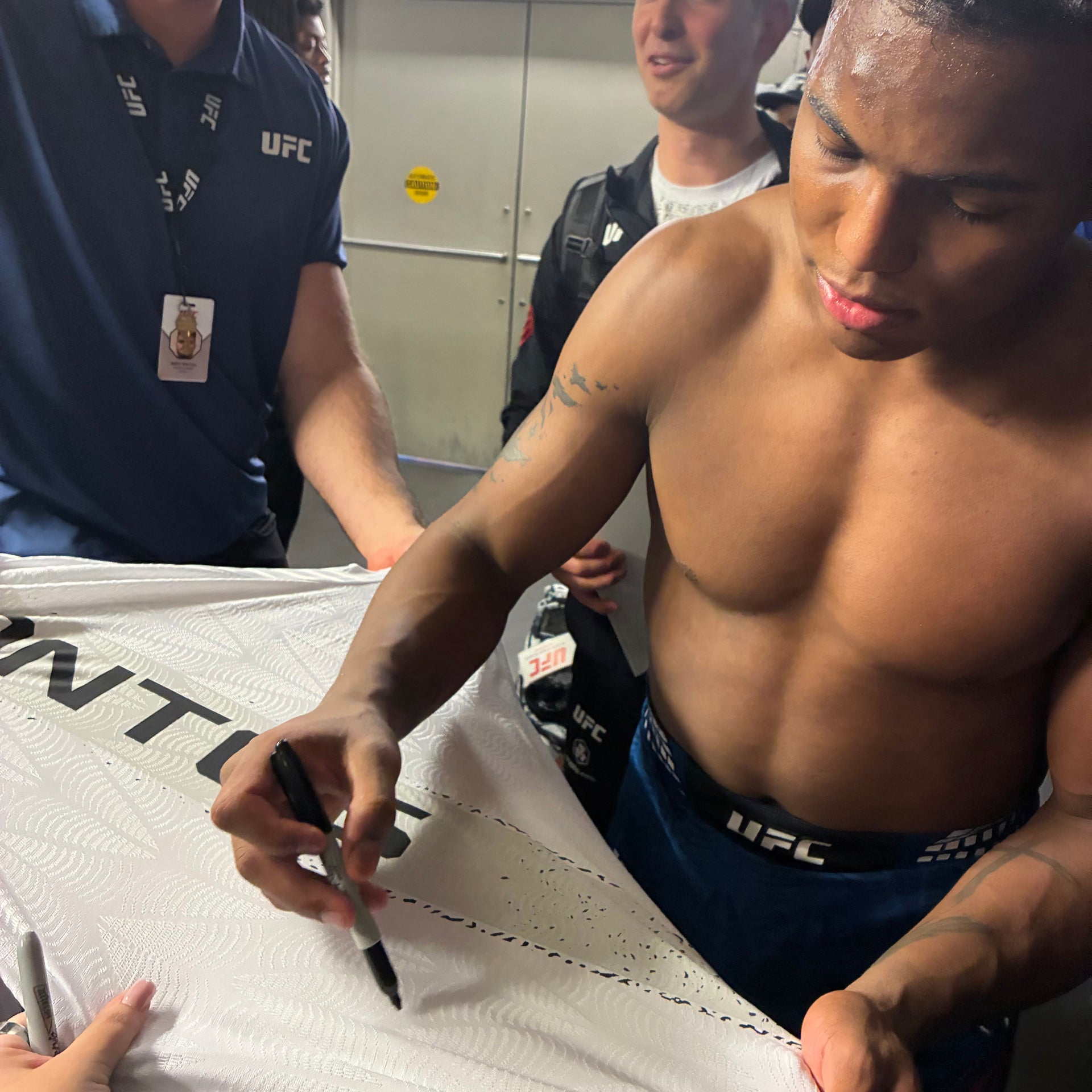 Mairon Santos Signed 1-of-1 Fight Worn Jersey UFC 323: Dvalishvili vs Yan 2