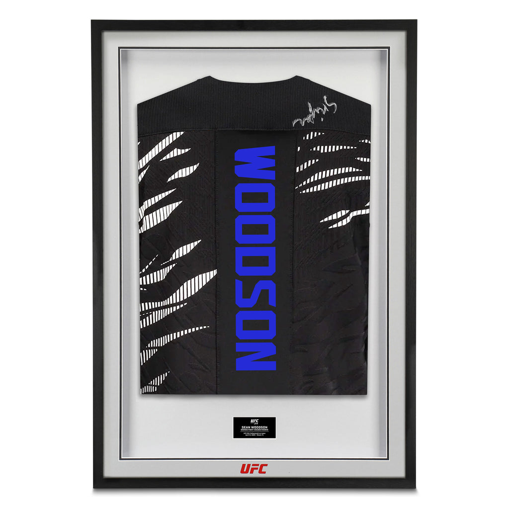 Sean Woodson Signed 1-of-1 Fight Issued Hoodie UFC 314: Volkanovski vs Lopes