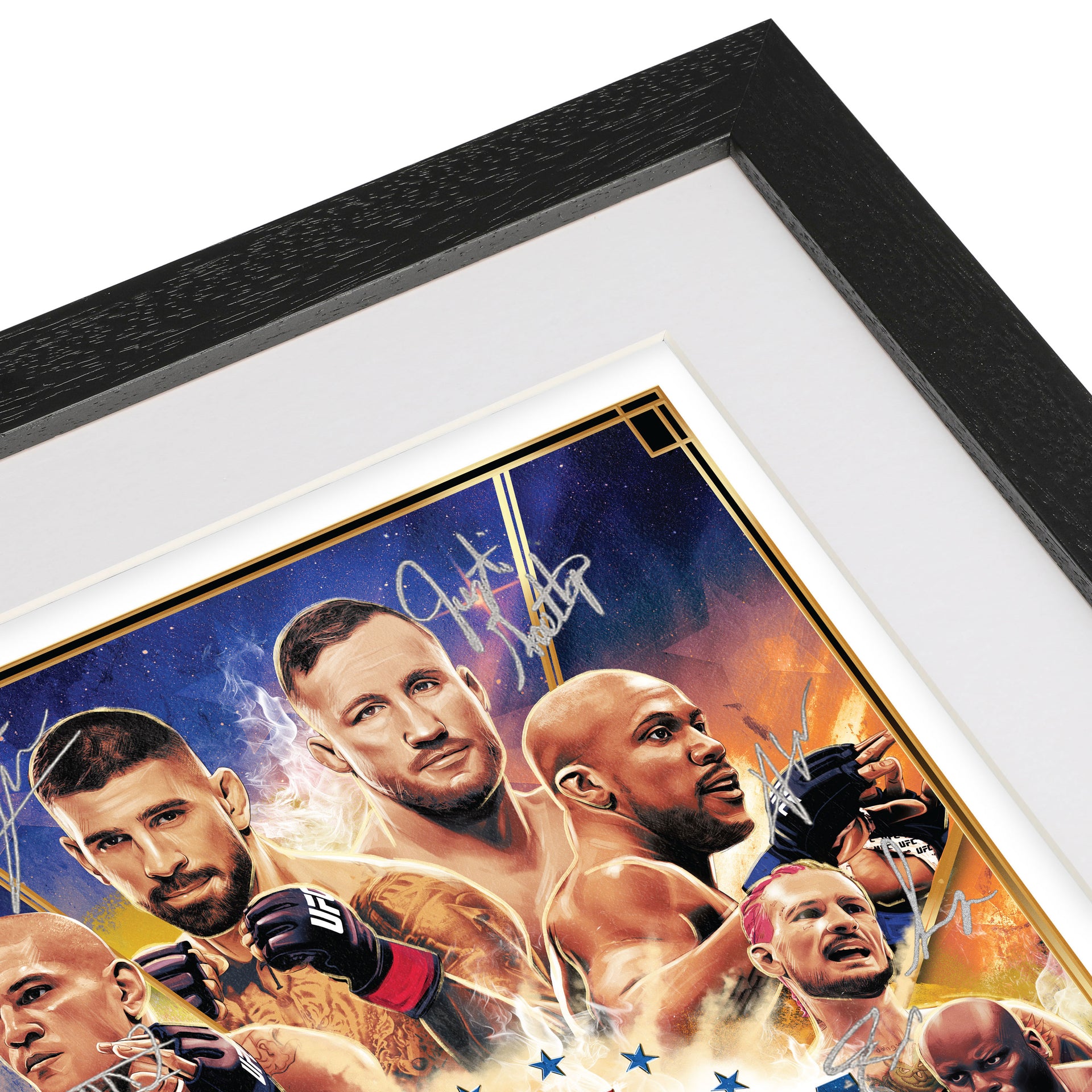 UFC Freedom 250: Topuria vs Gaethje Signed Artist Series Print