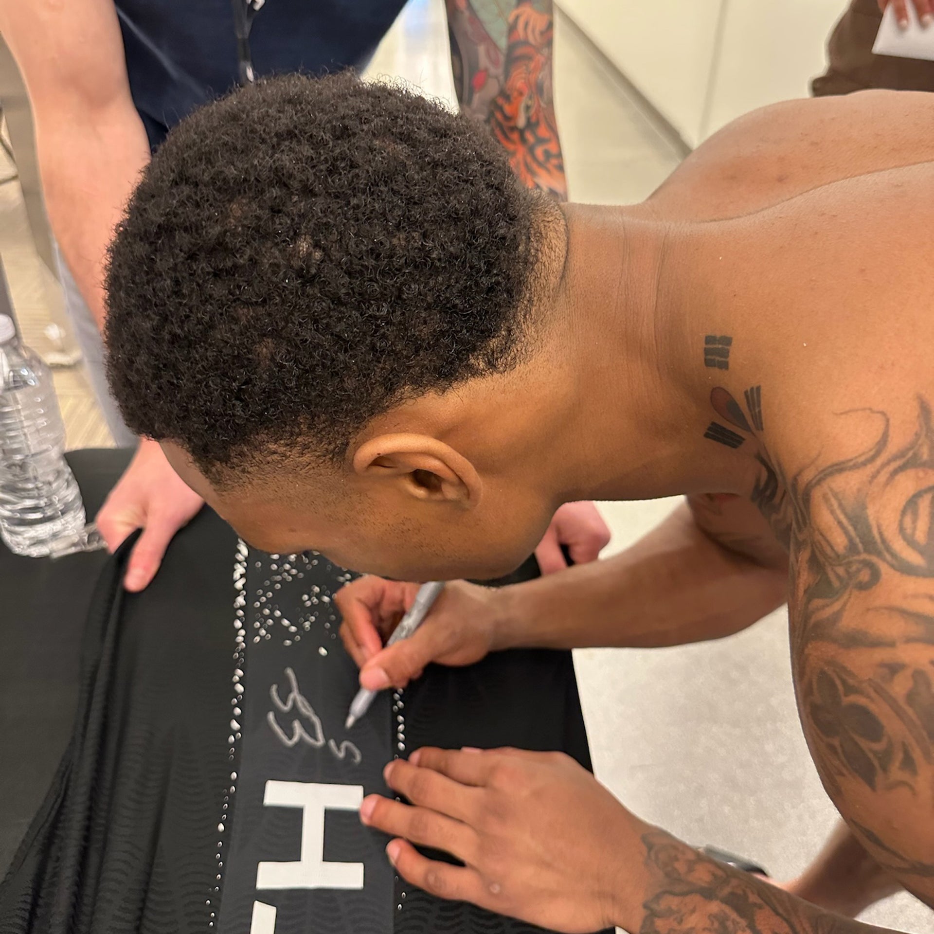 Elijah Smith Signed 1-of-1 Fight Worn Jersey UFC Fight Night: Emmett vs Vallejos