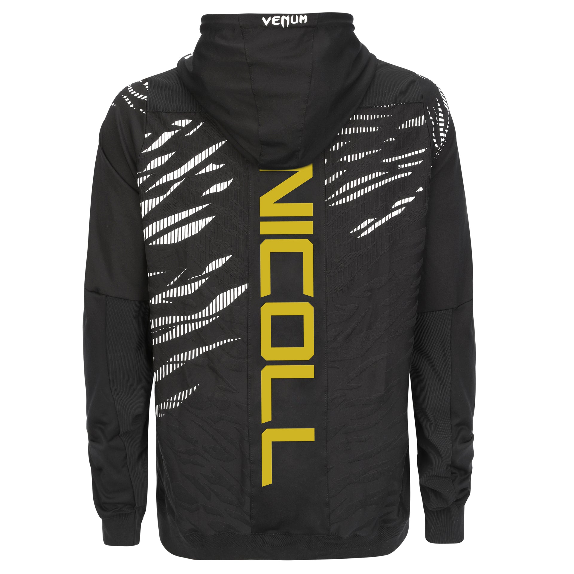 Stewart Nicoll Signed 1-of-1 Fight Worn Hoodie UFC Fight Night: Oliveira vs Gamrot