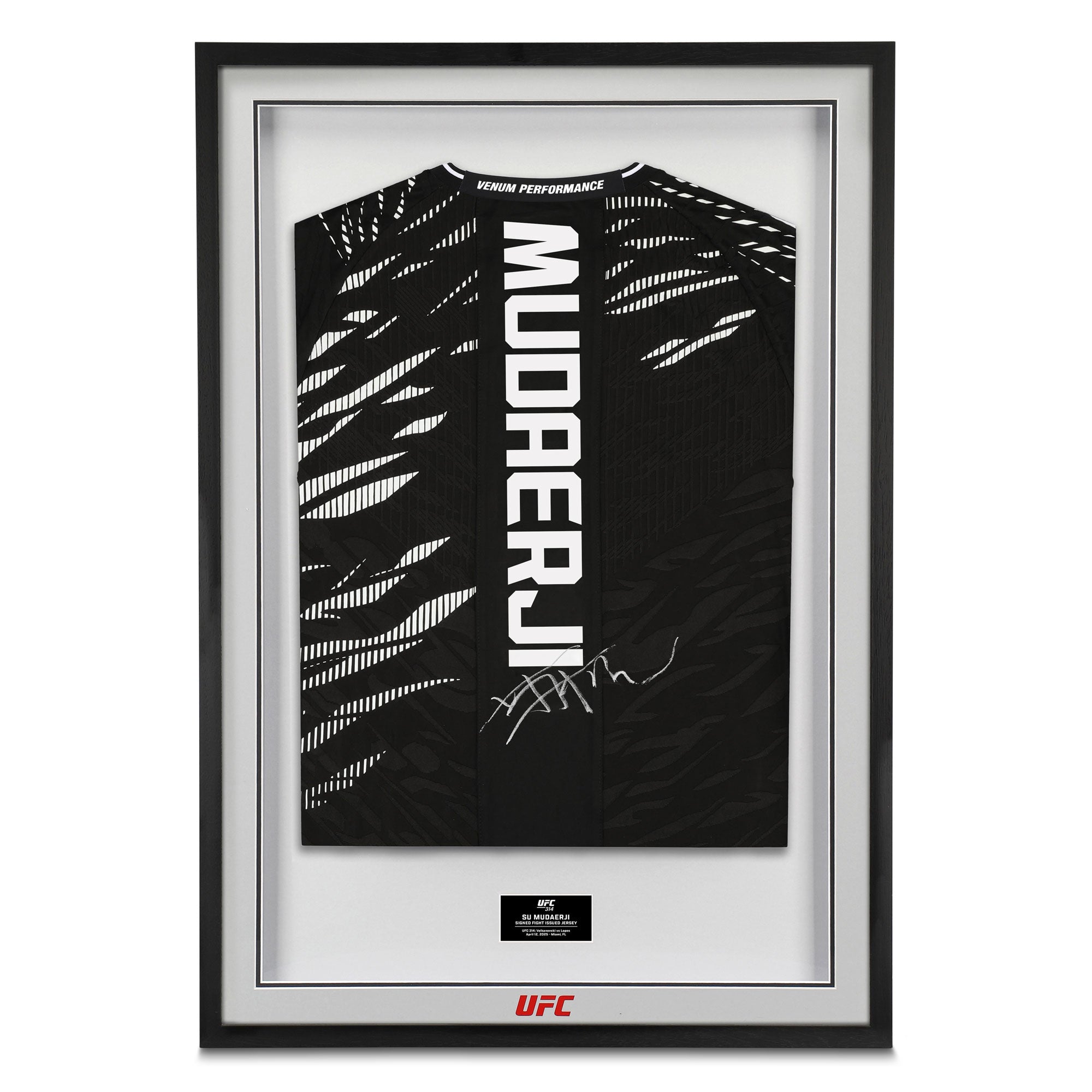 Sumudaerji Signed 1-of-1 Fight Issued Jersey UFC 314: Volkanovski vs Lopes