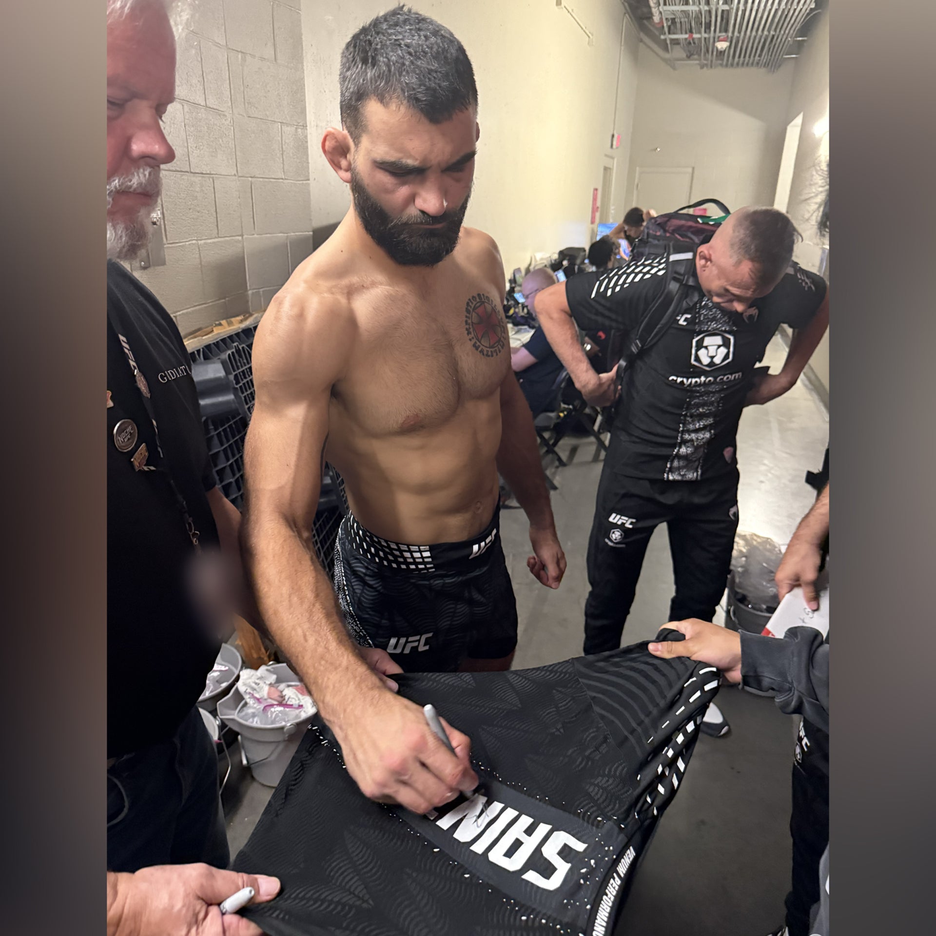 Benoit Saint Denis Signed 1-of-1 Fight Worn Jersey UFC 329: McGregor vs Holloway 2