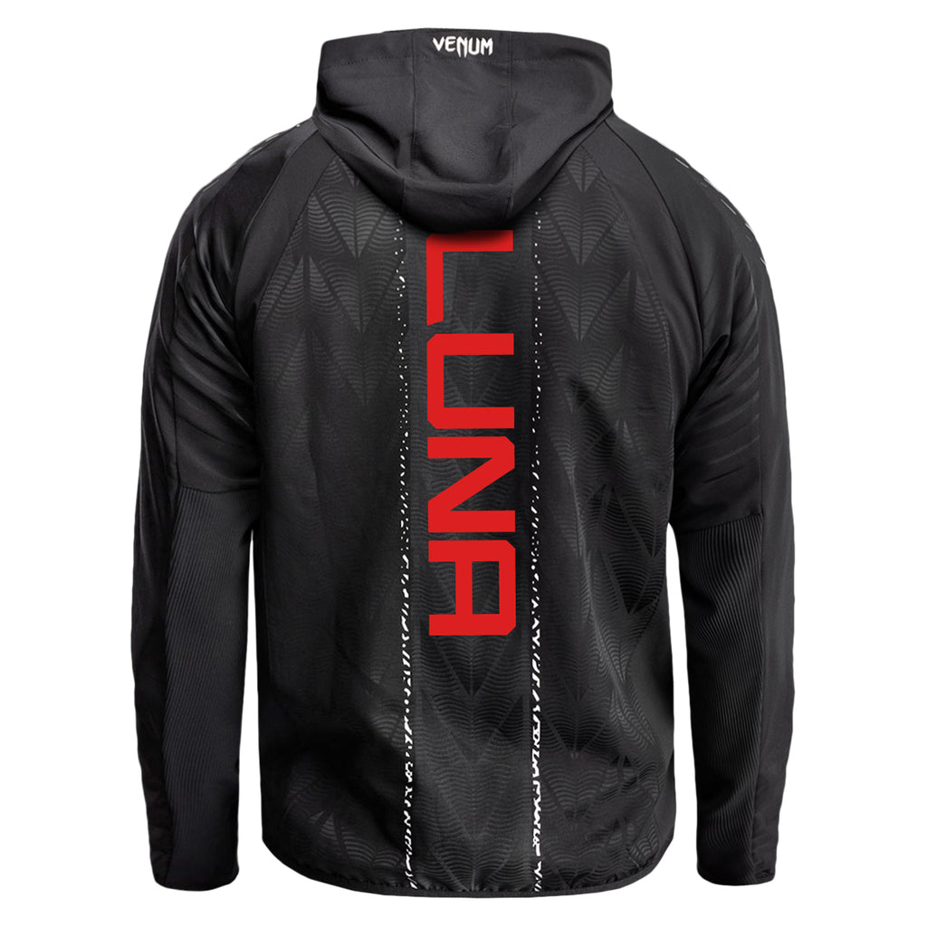 Santiago Luna Signed 1-of-1 Fight Worn Hoodie UFC Fight Night: Muhammad vs Bonfim