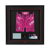 Sean O'Malley Limited Edition UFC 324 Venum Shorts & Canvas Display