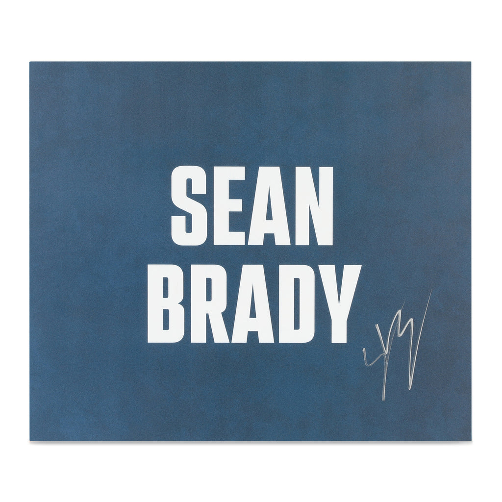 Sean Brady Autographed UFC Freedom 250 Fan Fest Name Sign