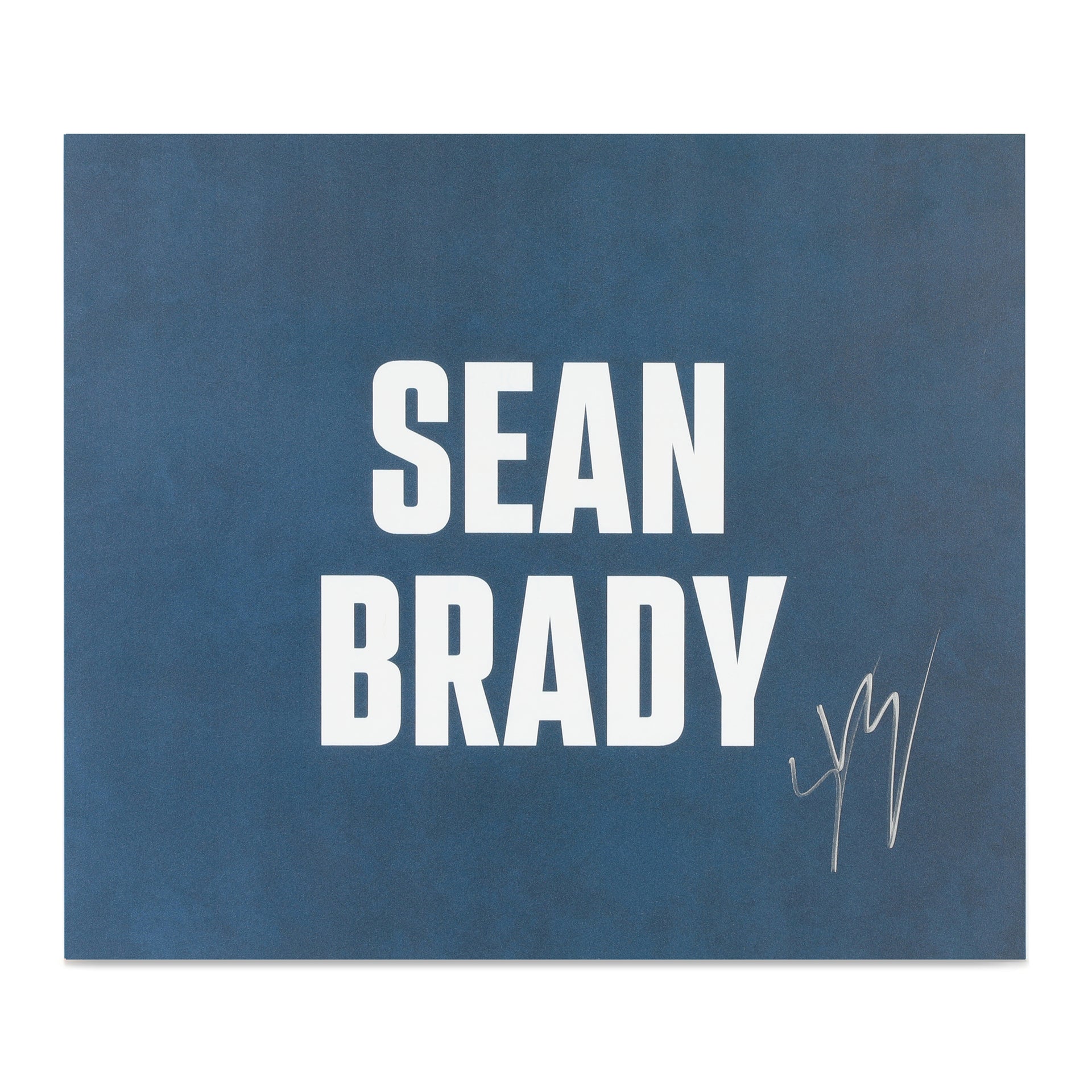 Sean Brady Autographed UFC Freedom 250 Fan Fest Name Sign