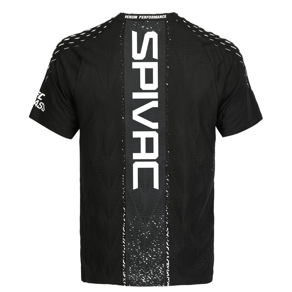 Serghei Spivac Signed 1-of-1 Fight Worn Jersey UFC Fight Night: Hernandez vs Rodrigues