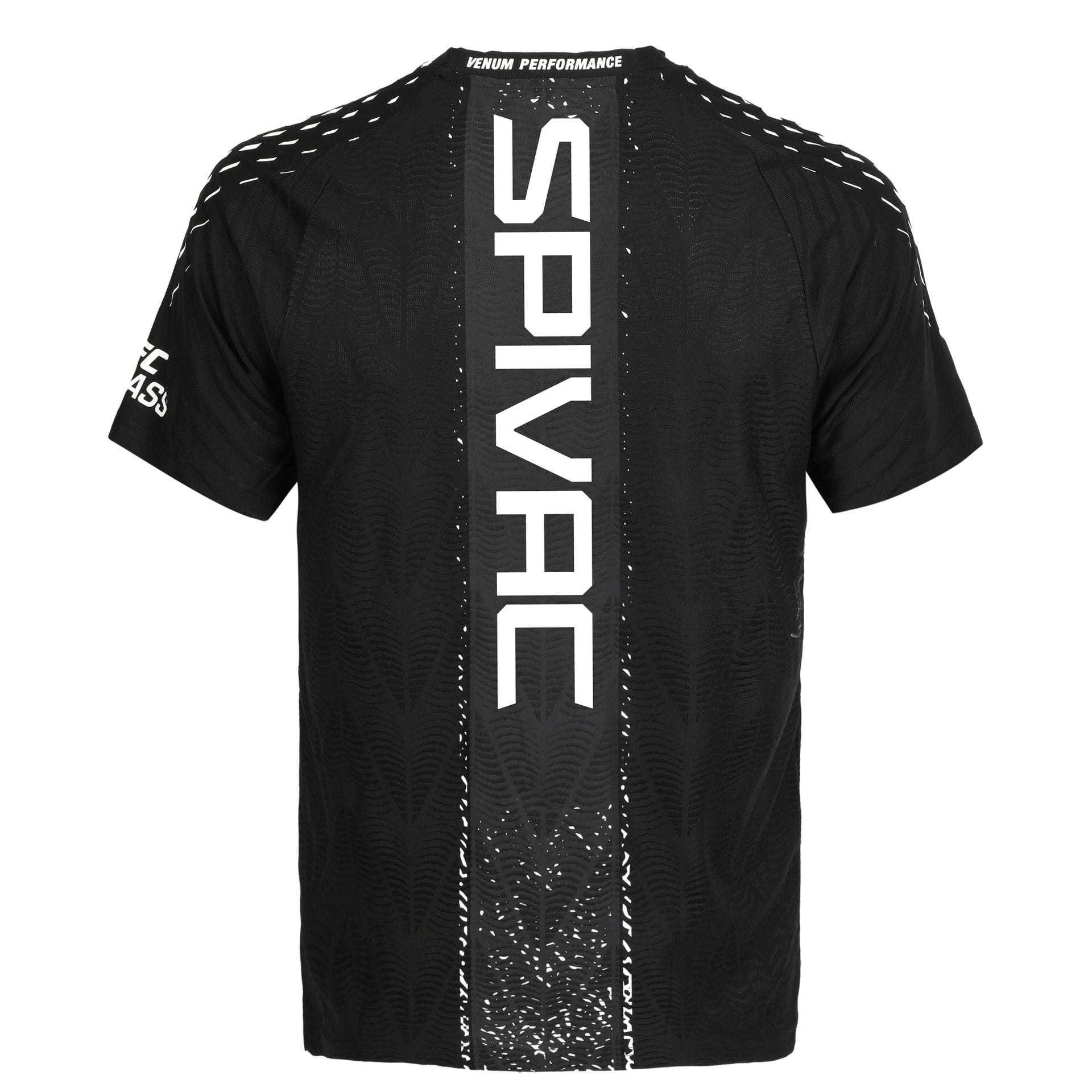 Serghei Spivac Signed 1-of-1 Fight Worn Jersey UFC Fight Night: Hernandez vs Rodrigues