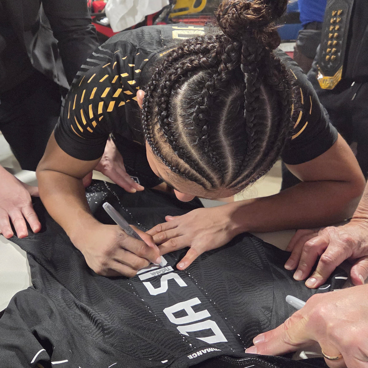 Natalia Silva Signed 1-of-1 Fight Worn Jersey UFC 332: Silva vs Wang