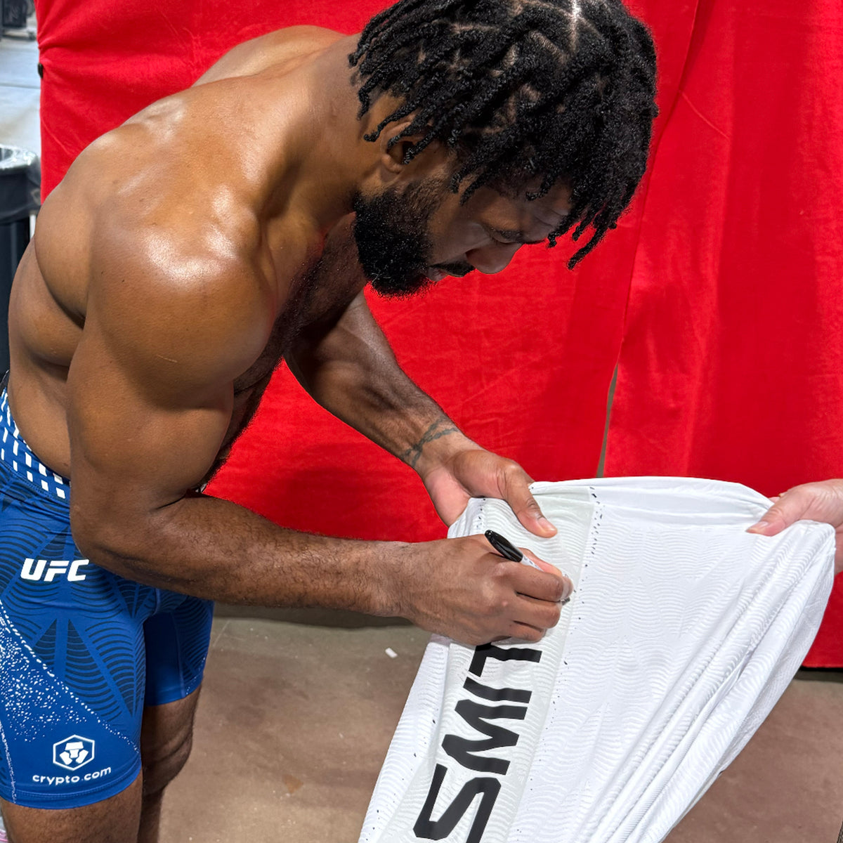 Jacobe Smith Signed 1-of-1 Fight Worn Jersey UFC 332: Silva vs Wang
