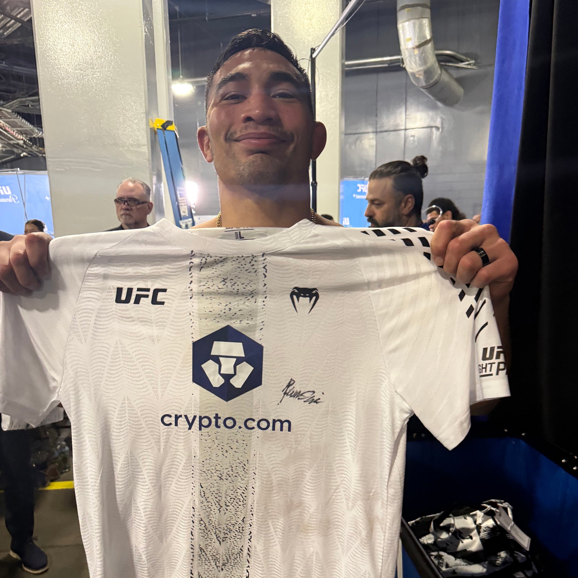 Punahele Soriano Signed 1-of-1 Fight Worn Jersey UFC Fight Night: Strickland vs Hernandez