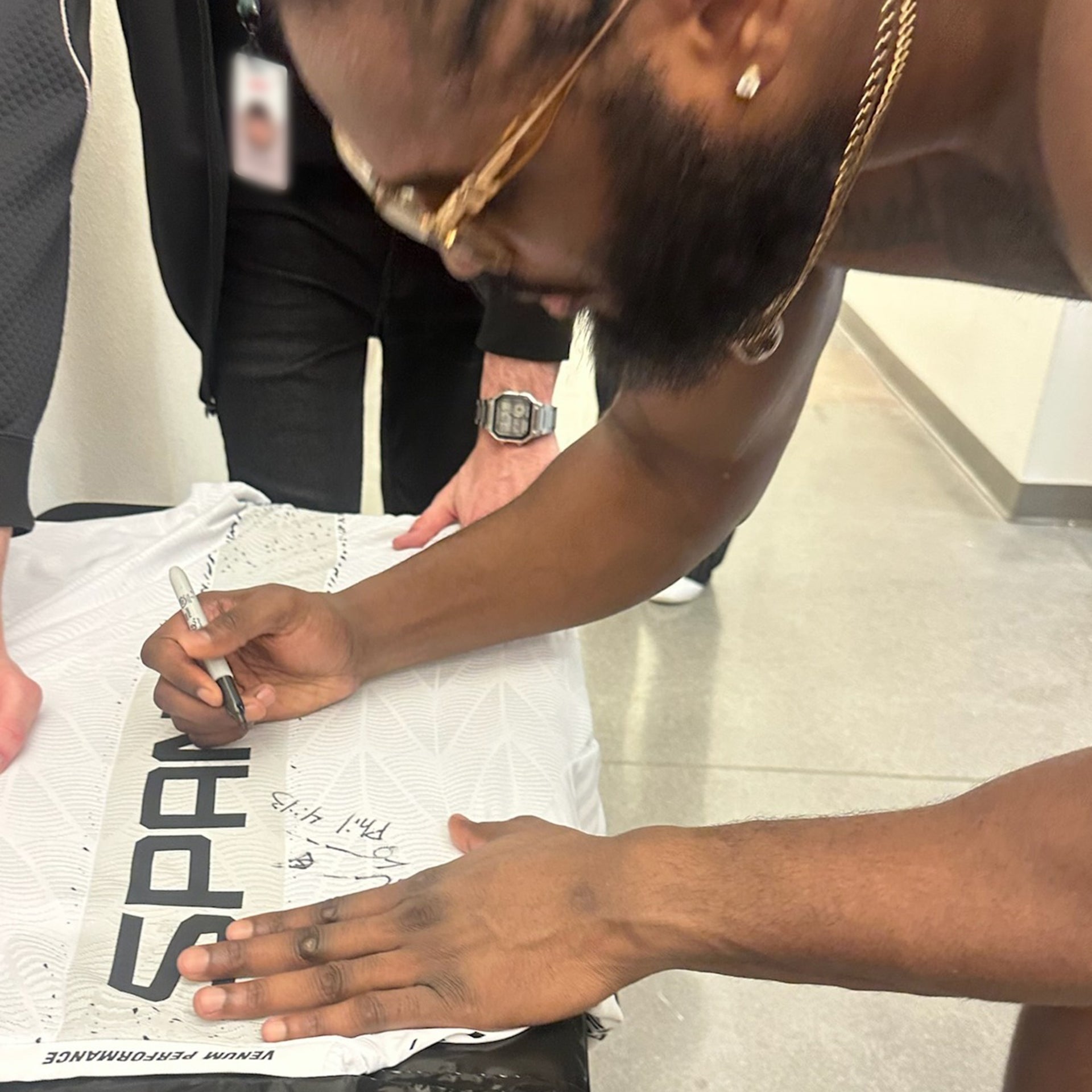 Ryan Spann Signed 1-of-1 Fight Worn Jersey UFC Fight Night: Sterling vs Zalal