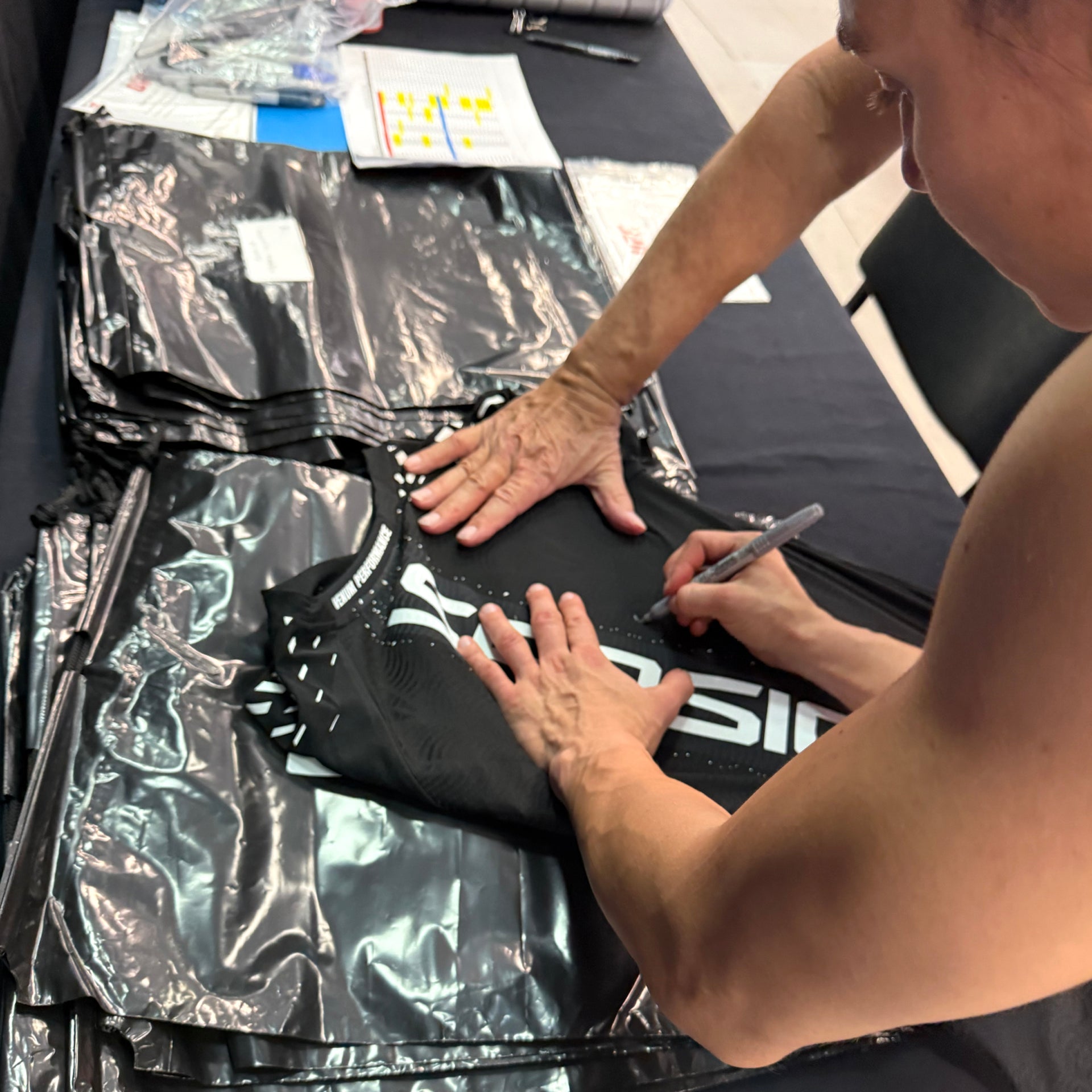 Marina Spasic Signed 1-of-1 Fight Worn Jersey UFC Fight Night: Medic vs Rodriguez