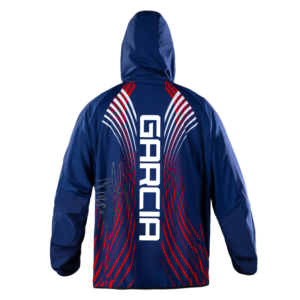 Steve Garcia Signed 1-of-1 Fight Worn Hoodie UFC Freedom 250: Topuria vs Gaethje