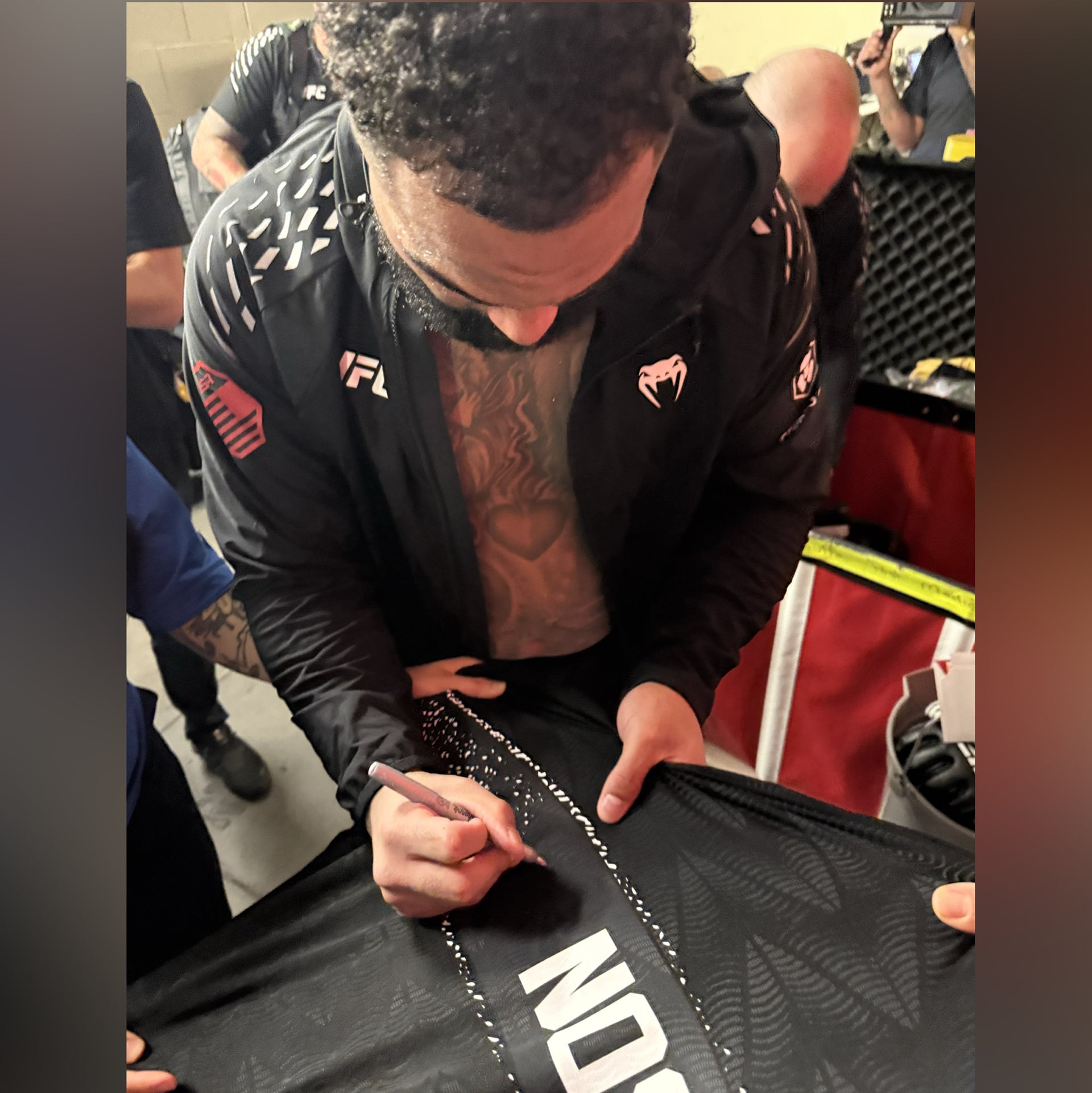Gable Stevenson Signed 1-of-1 Fight Worn Jersey UFC 329: McGregor vs Holloway 2