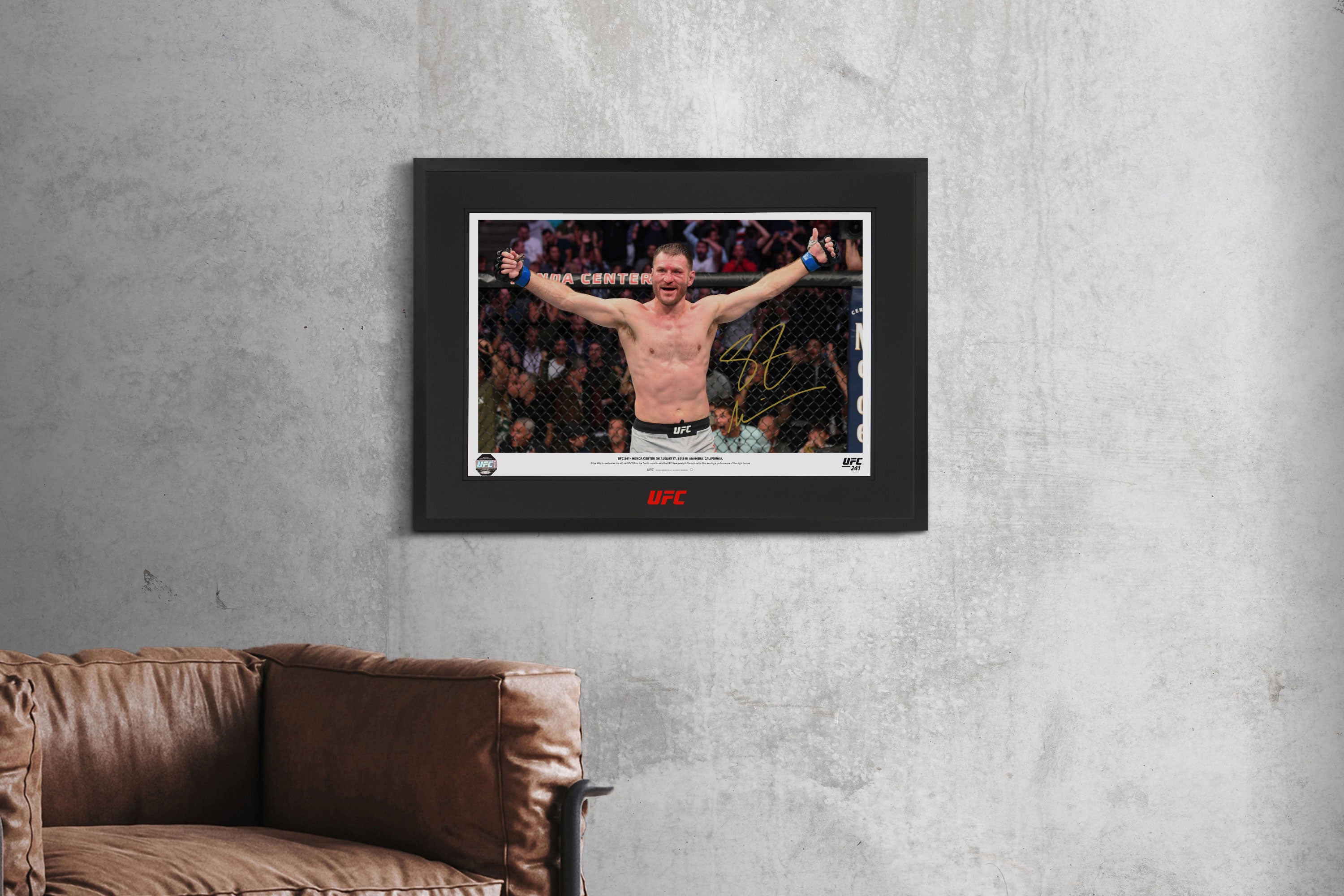 Stipe Miocic Signed Photo UFC 241