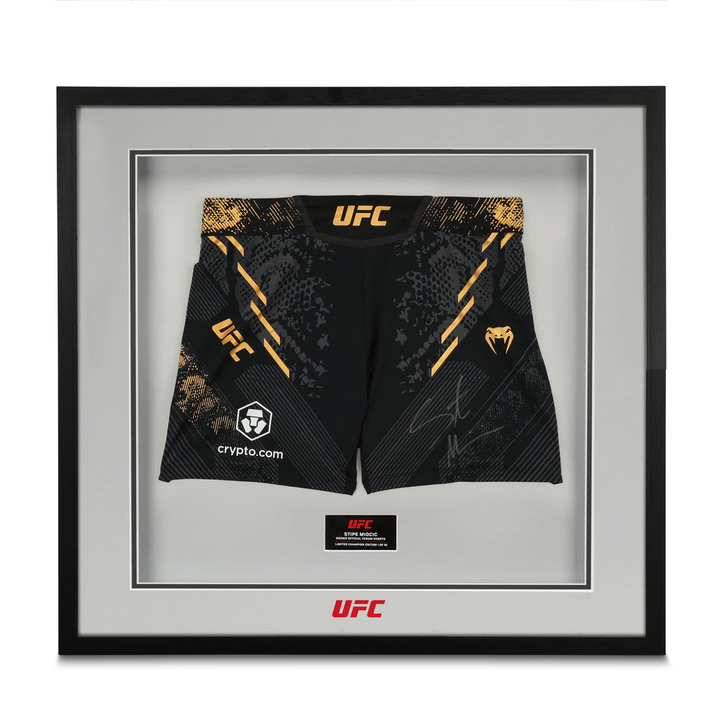 Stipe Miocic Signed UFC Adrenaline Venum Shorts