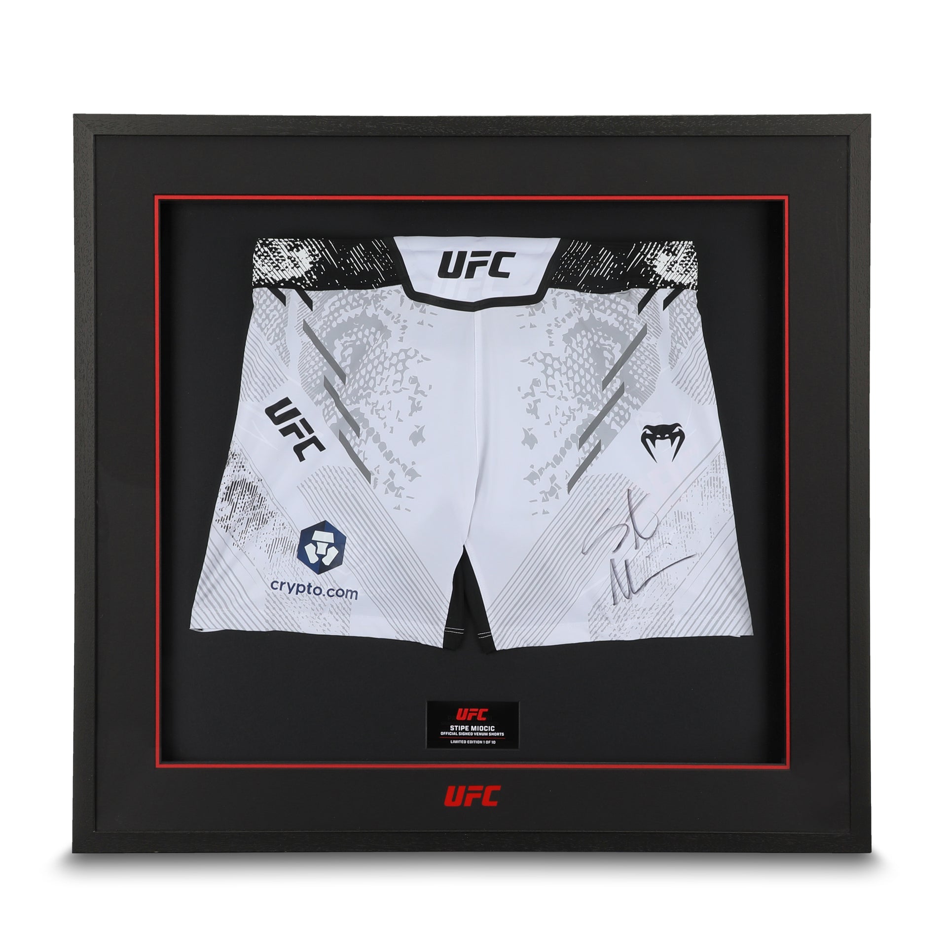 Stipe Miocic Signed UFC Adrenaline Venum Shorts