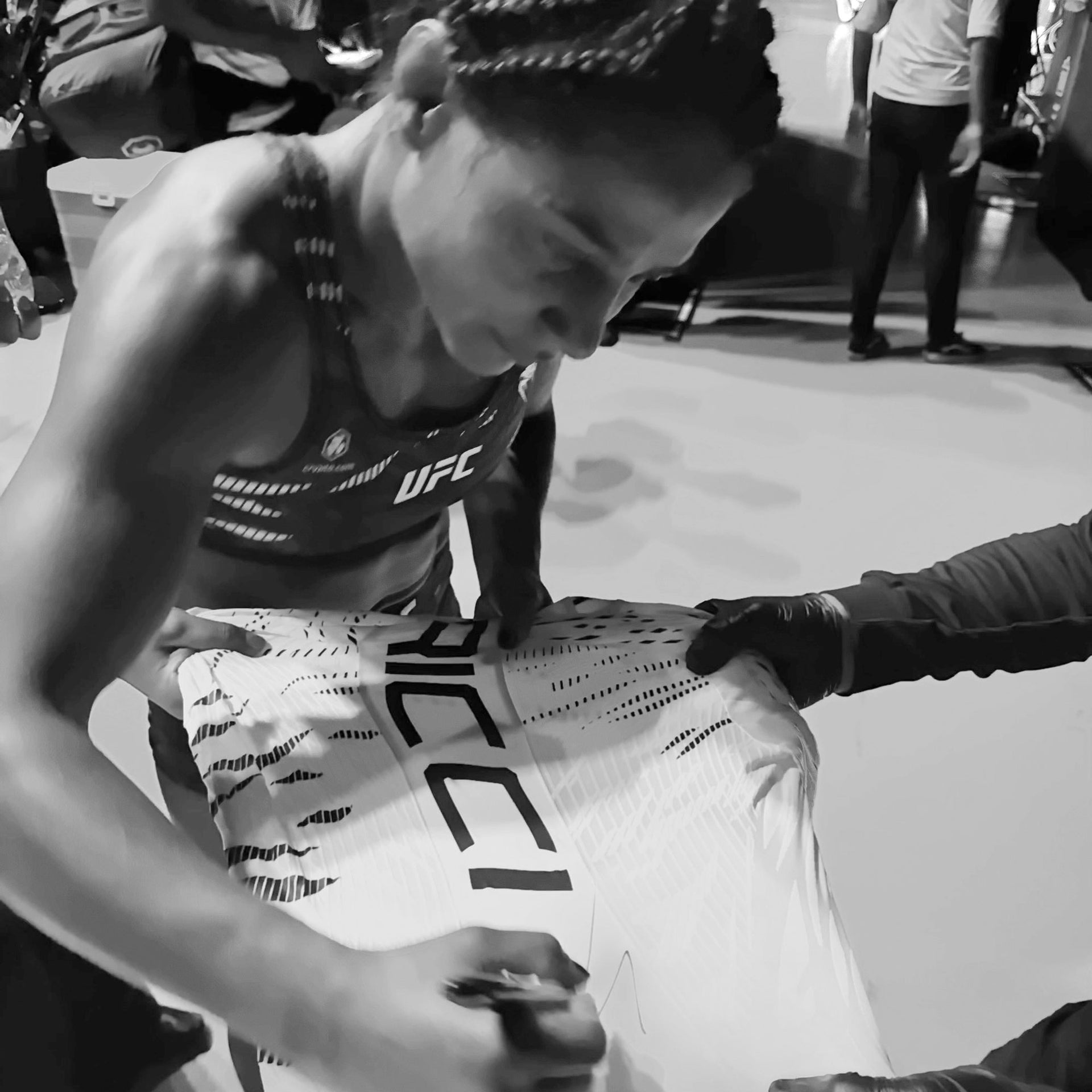 Tabatha Ricci Signed 1-of-1 Fight Worn Jersey UFC Fight Night: Whittaker vs De Ridder